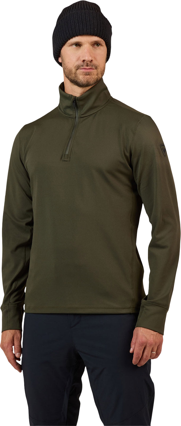 Mid Layer Stretch Half-Zip Fleece Top - Men's