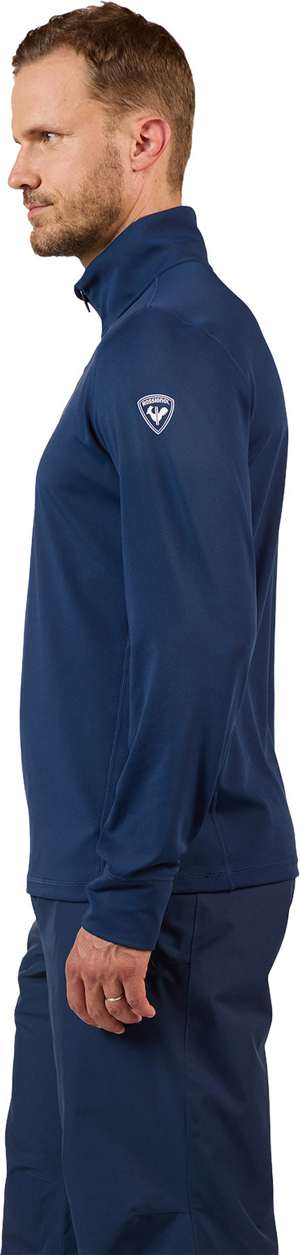 Mid Layer Stretch Half-Zip Fleece Top - Men's