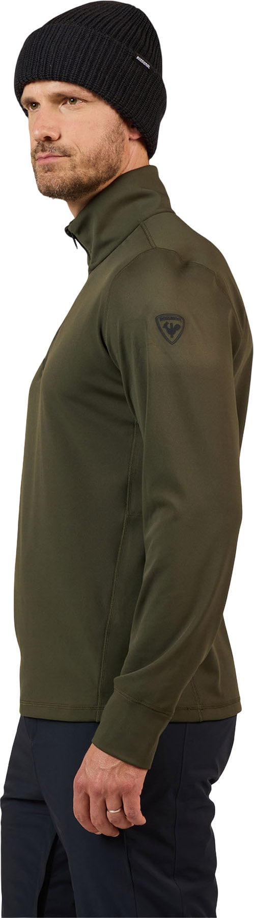 Mid Layer Stretch Half-Zip Fleece Top - Men's