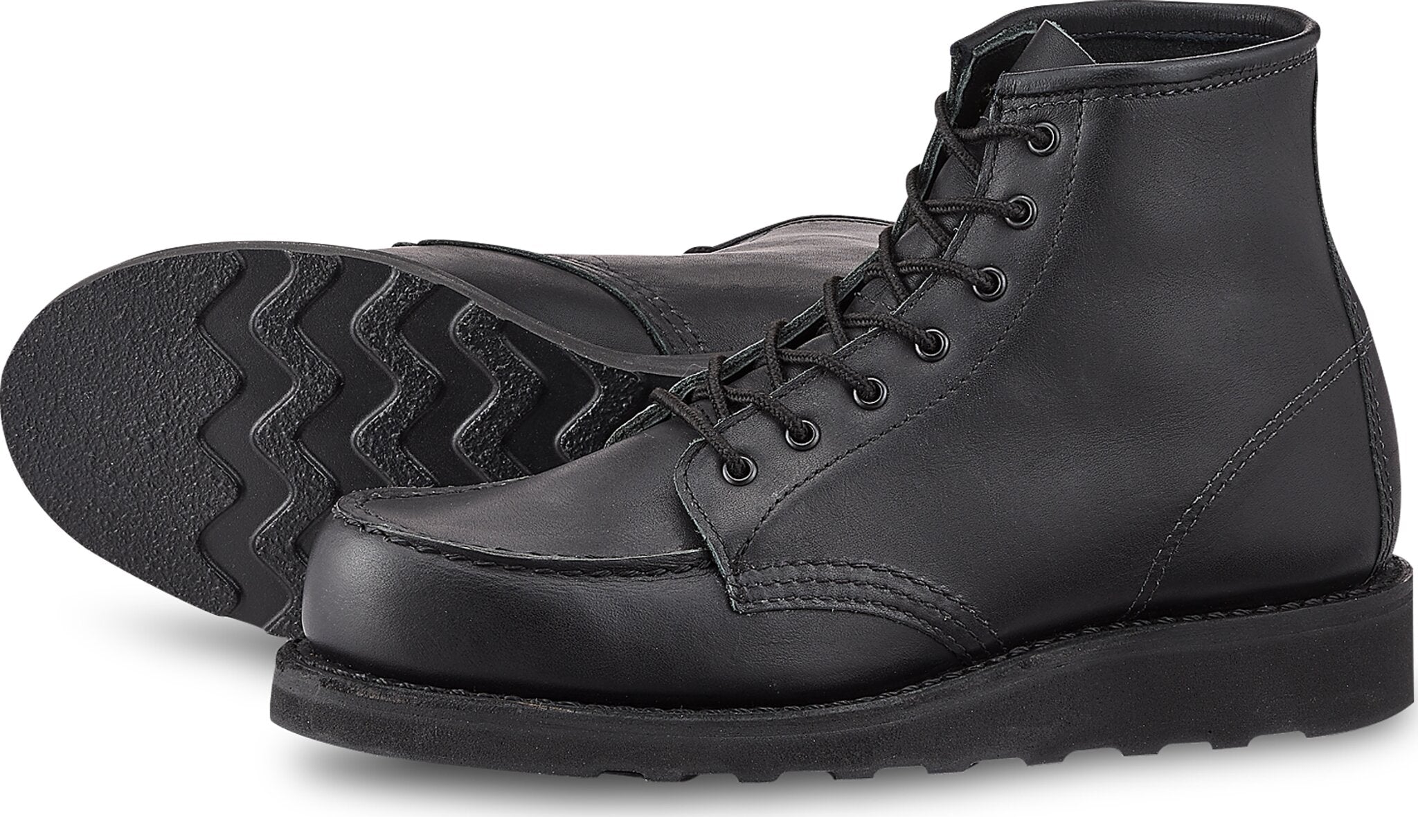 6-inch Classic Moc Leather Boots - Women's