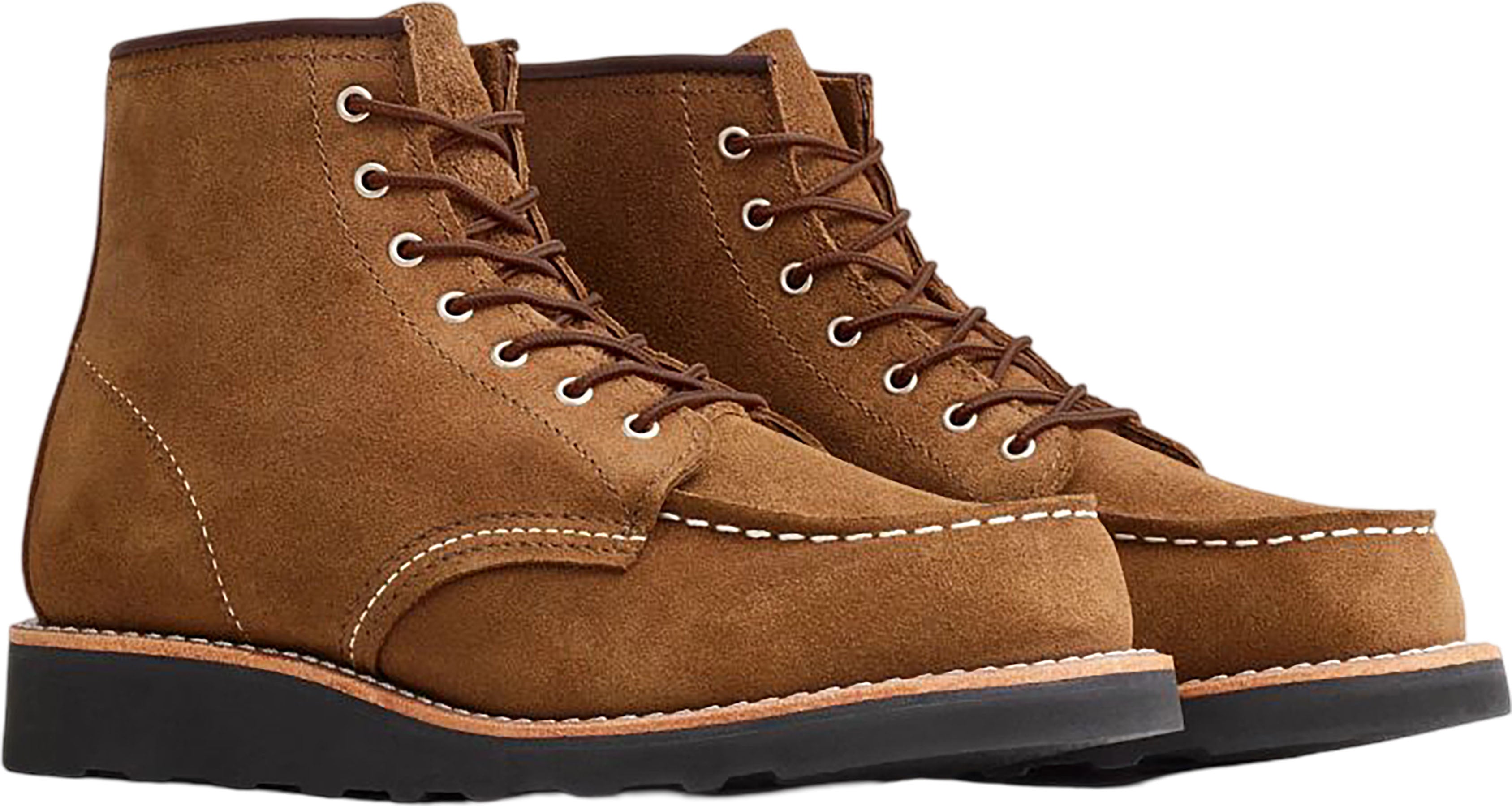 6-inch Classic Moc Leather Boots - Women's