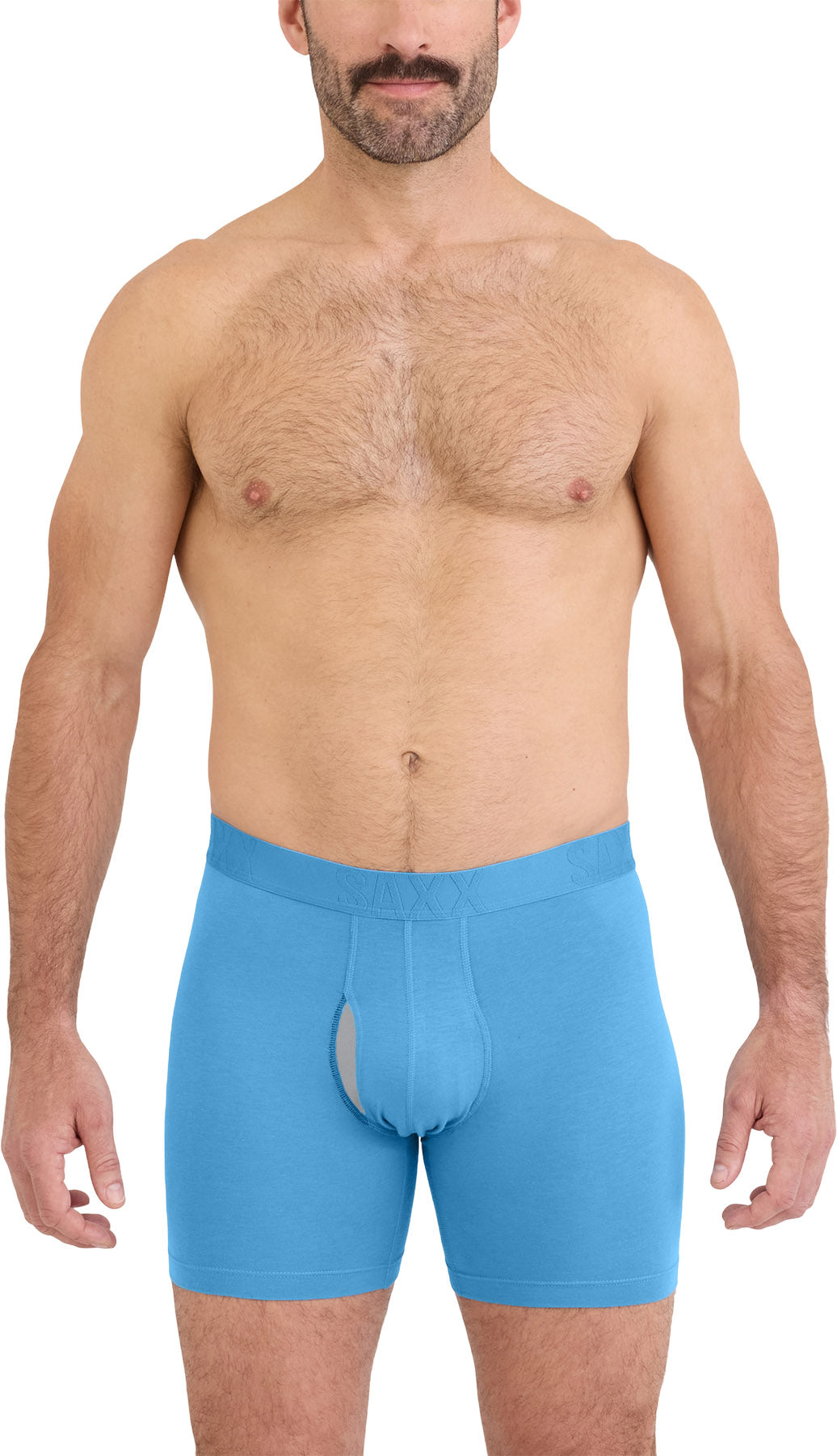 DropTemp Cooling Cotton Boxer Brief with Fly - Men's