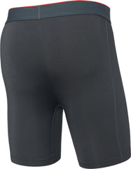 Multi-Sport Mesh Performance Long Boxer Brief with Fly 8" - Men's