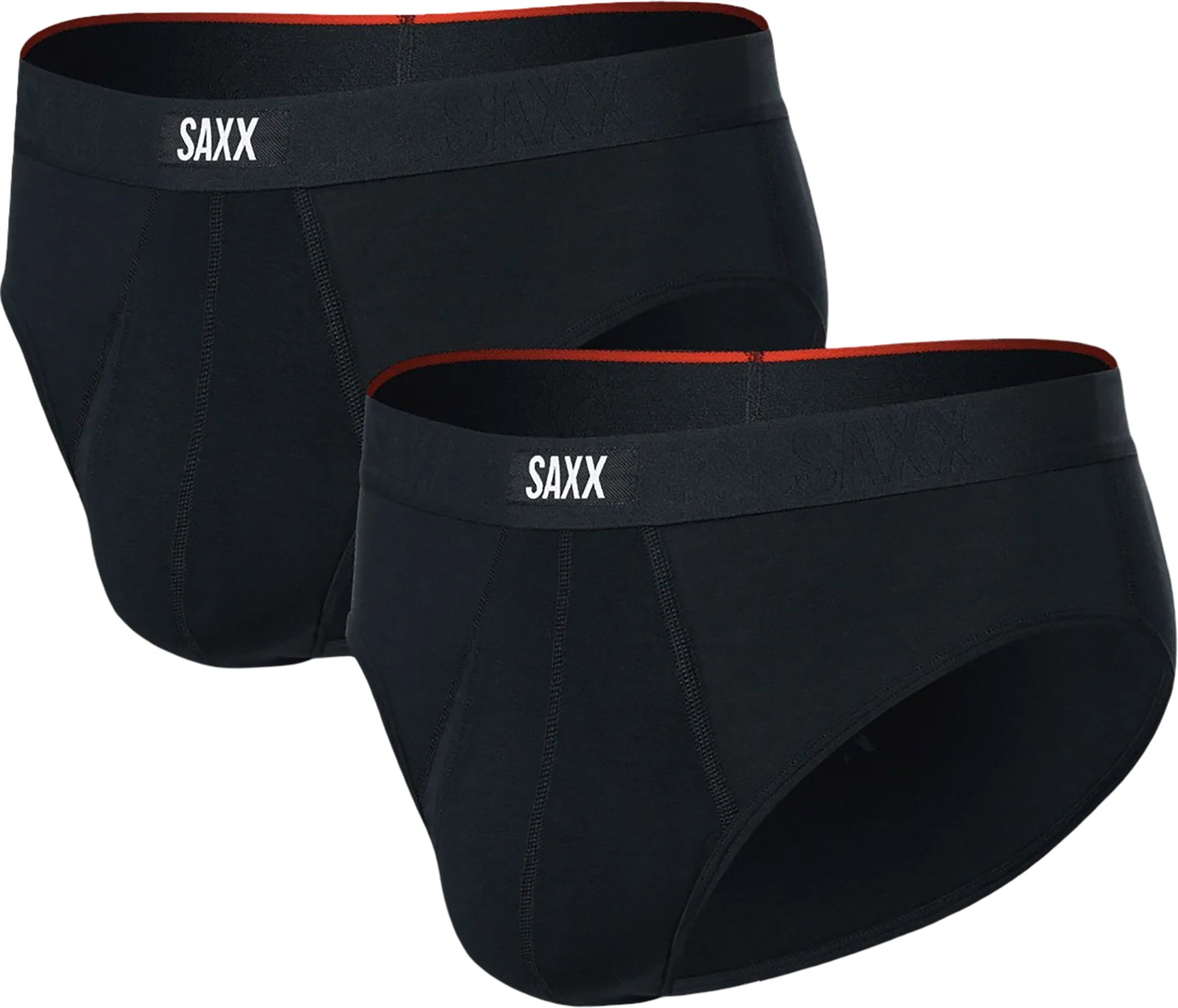 Vibe Xtra Soft Comfort 2 Pack Brief with Fly - Men's