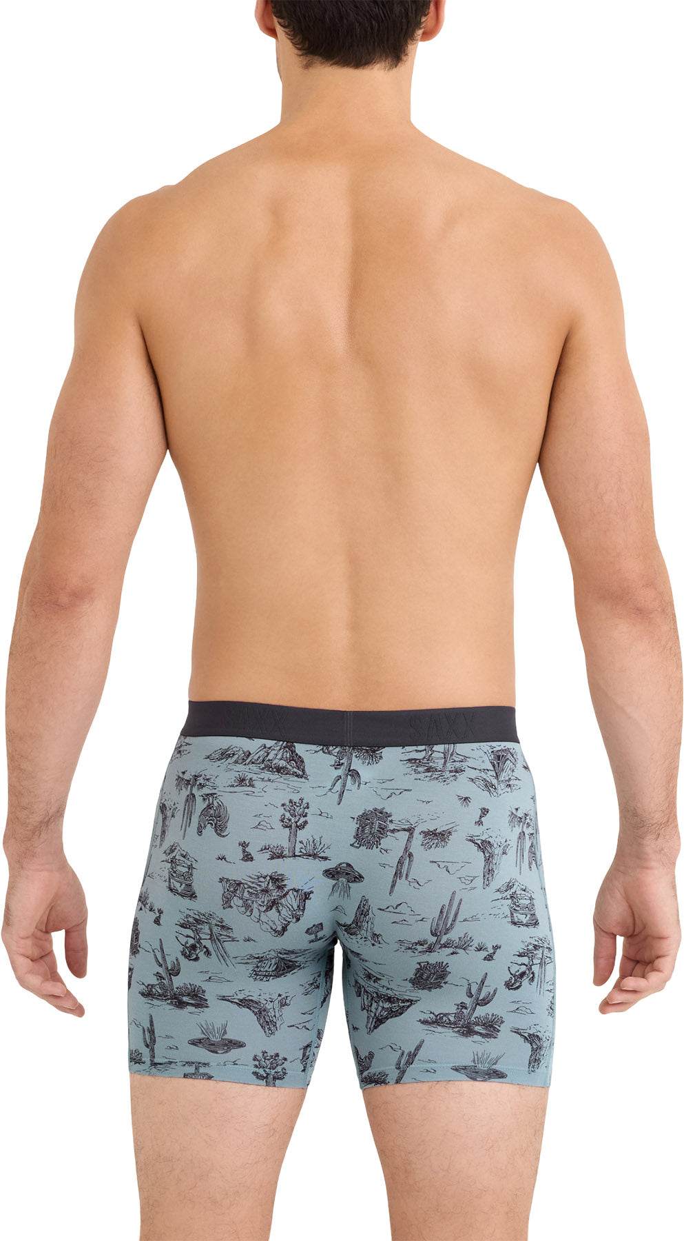 Vibe Xtra 2 Pack Boxer Brief with Fly 6" - Men's