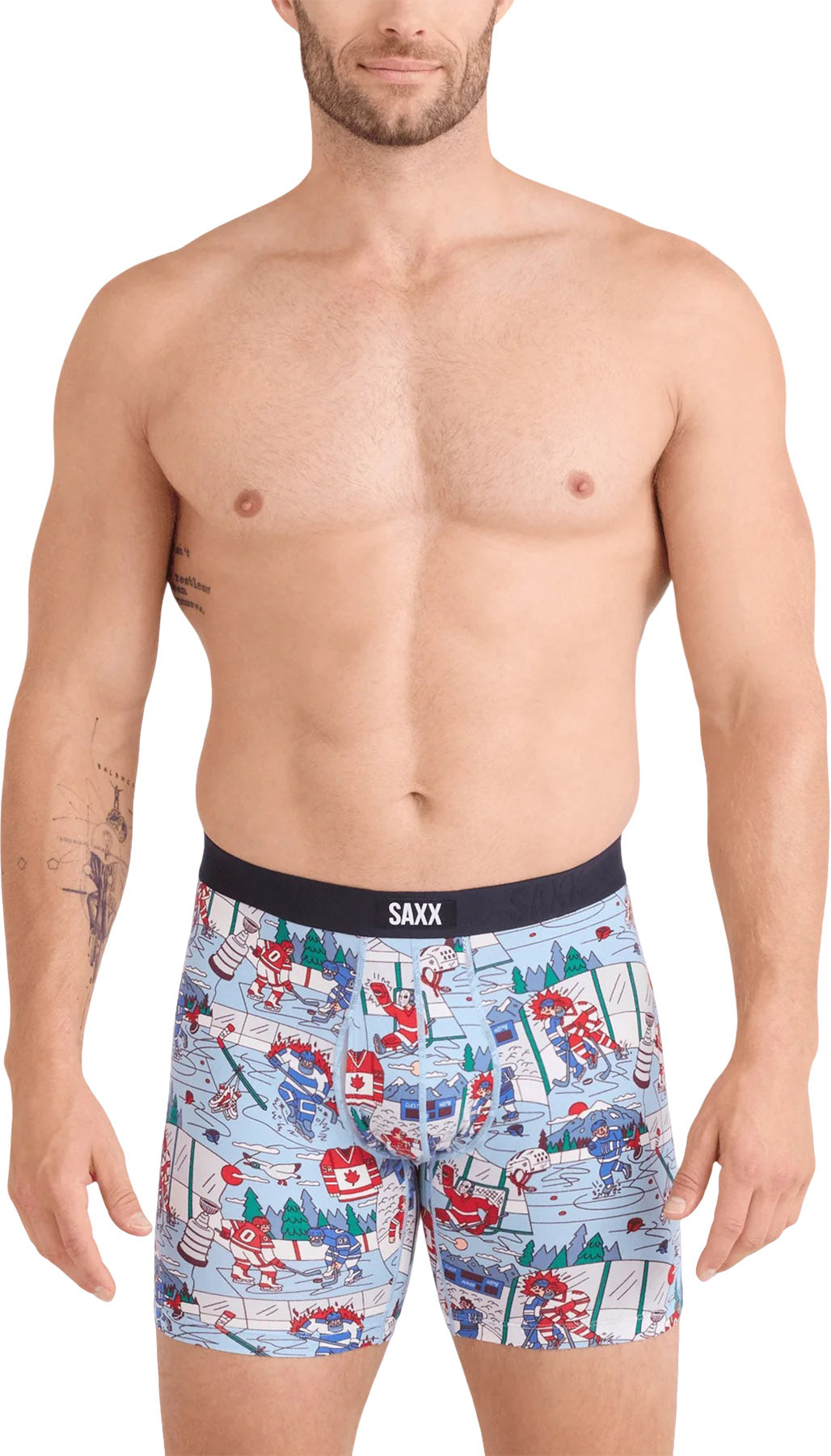 Vibe Xtra 2 Pack Boxer Brief with Fly 6" - Men's