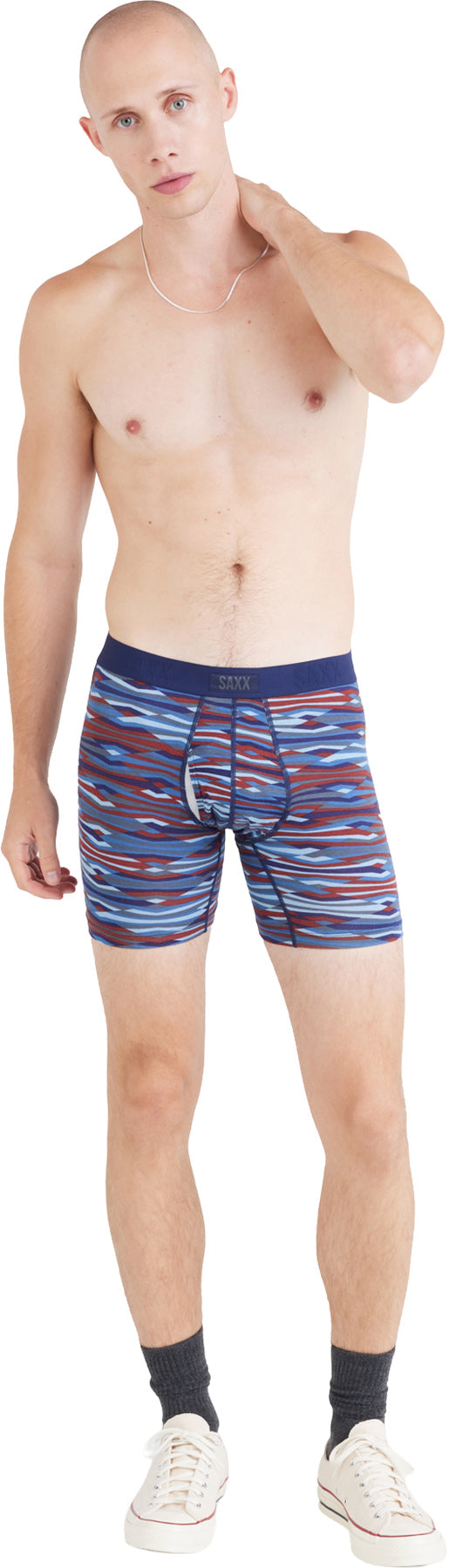Vibe Xtra 2 Pack Boxer Brief with Fly 6" - Men's