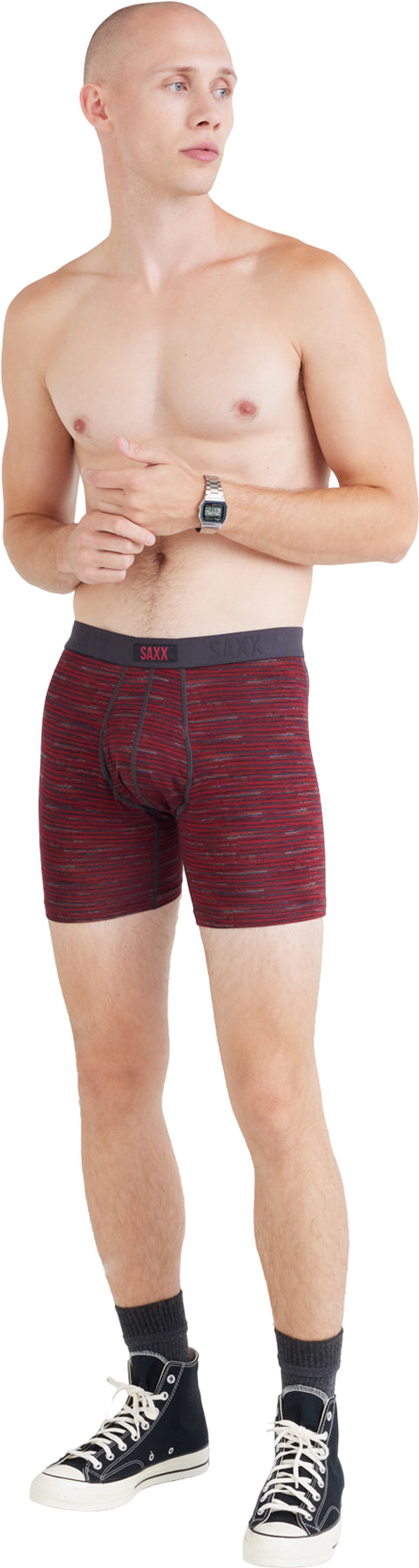 Vibe Xtra 2 Pack Boxer Brief with Fly 6" - Men's