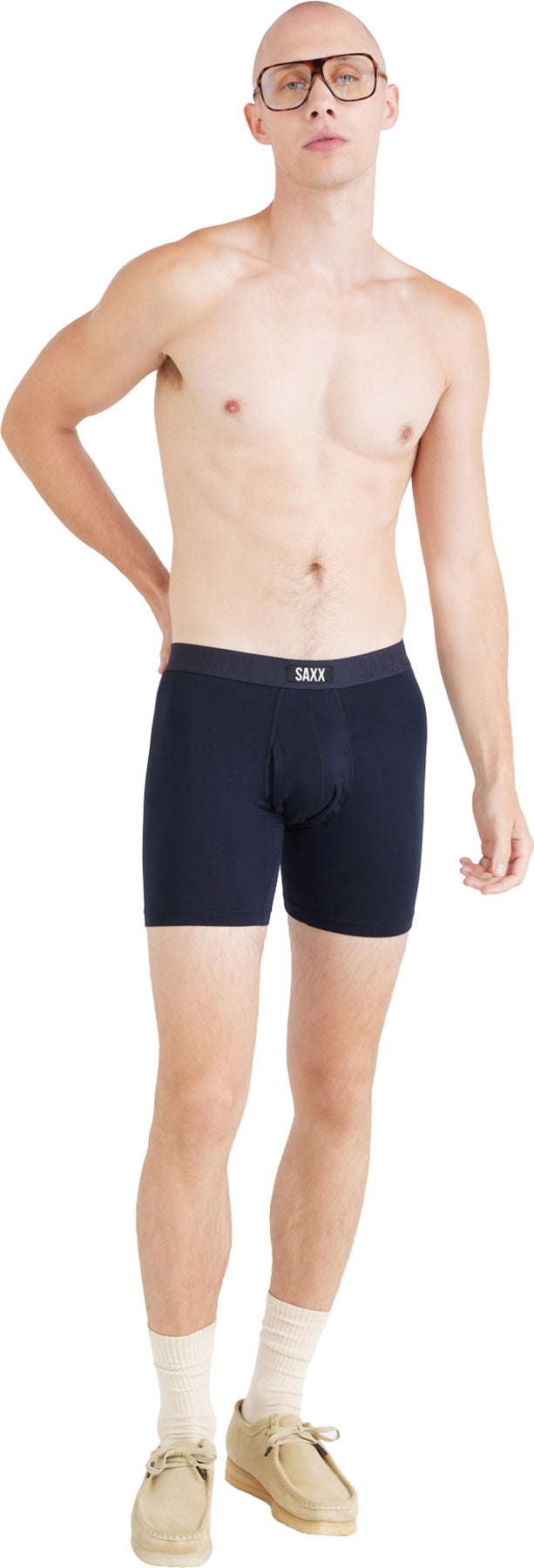Vibe Xtra 2 Pack Boxer Brief with Fly 6" - Men's