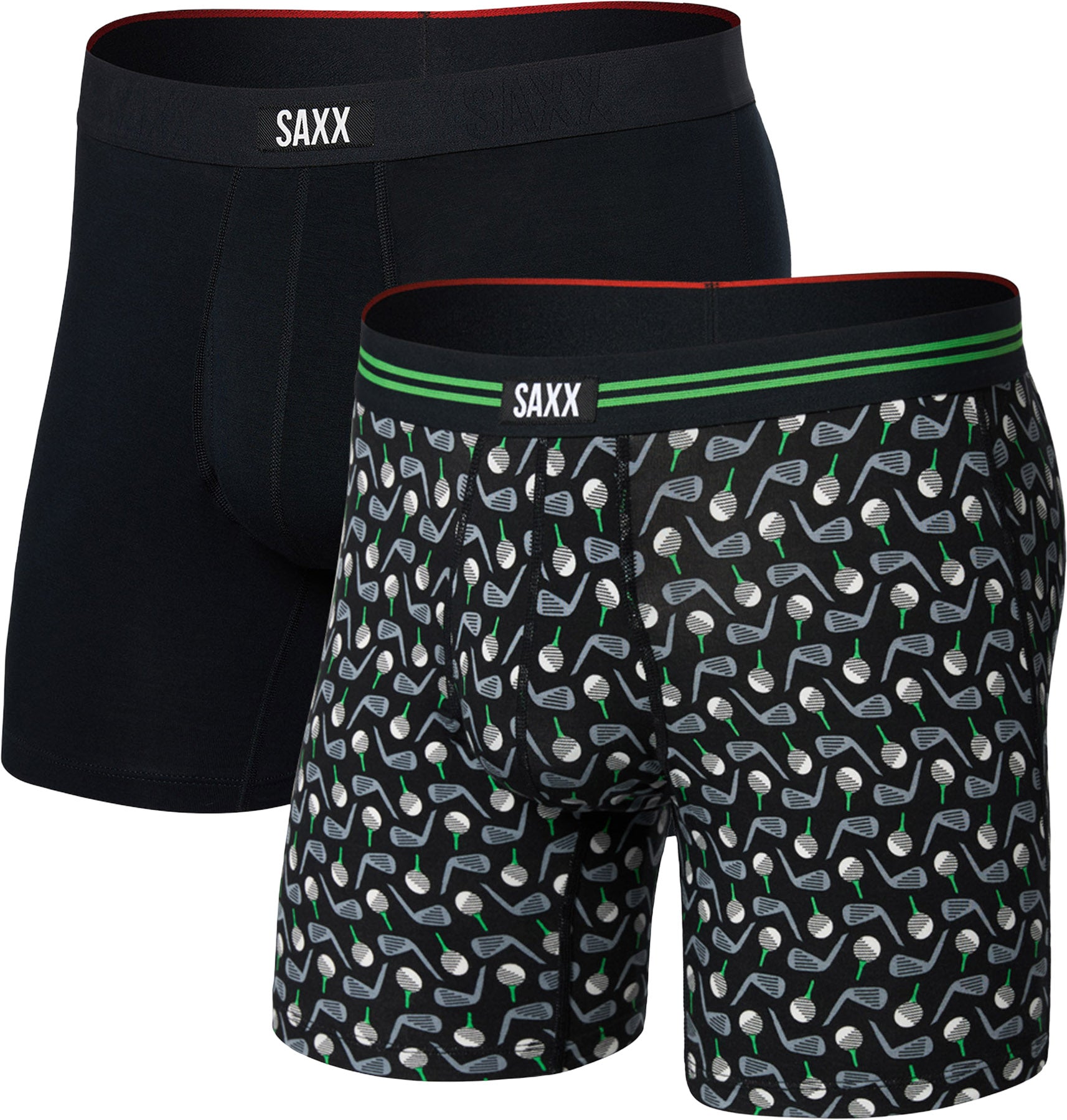 Vibe Xtra 2 Pack Boxer Brief with Fly 6" - Men's