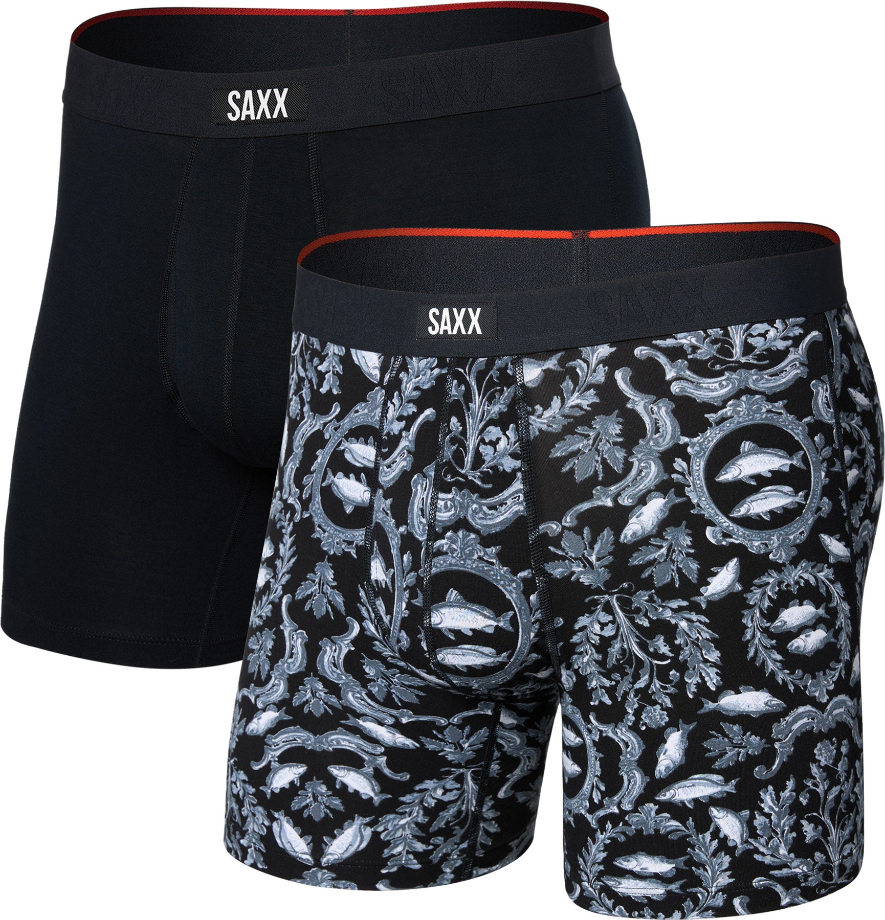 Vibe Xtra 2 Pack Boxer Brief with Fly 6" - Men's