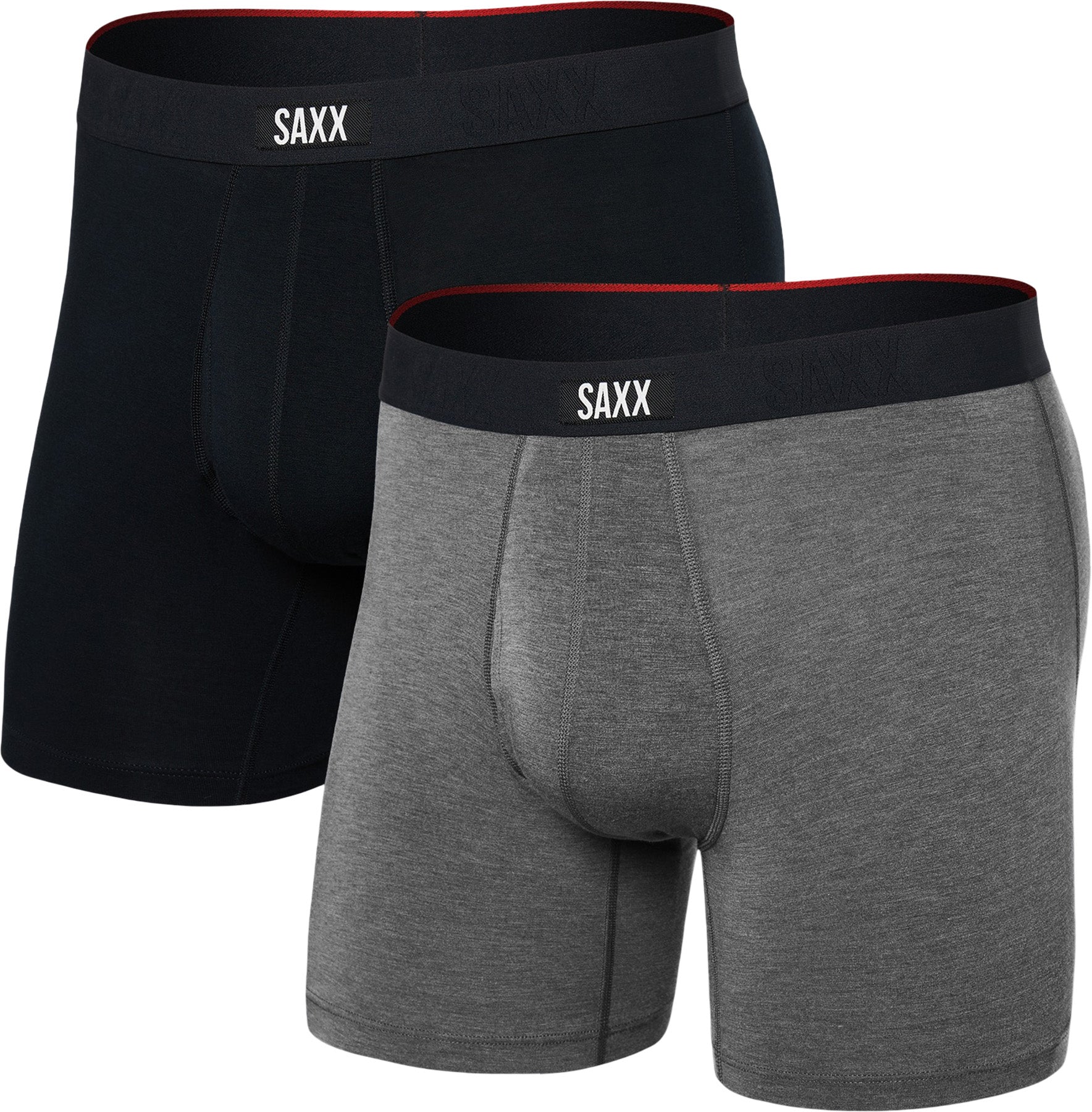 Vibe Xtra 2 Pack Boxer Brief with Fly 6" - Men's