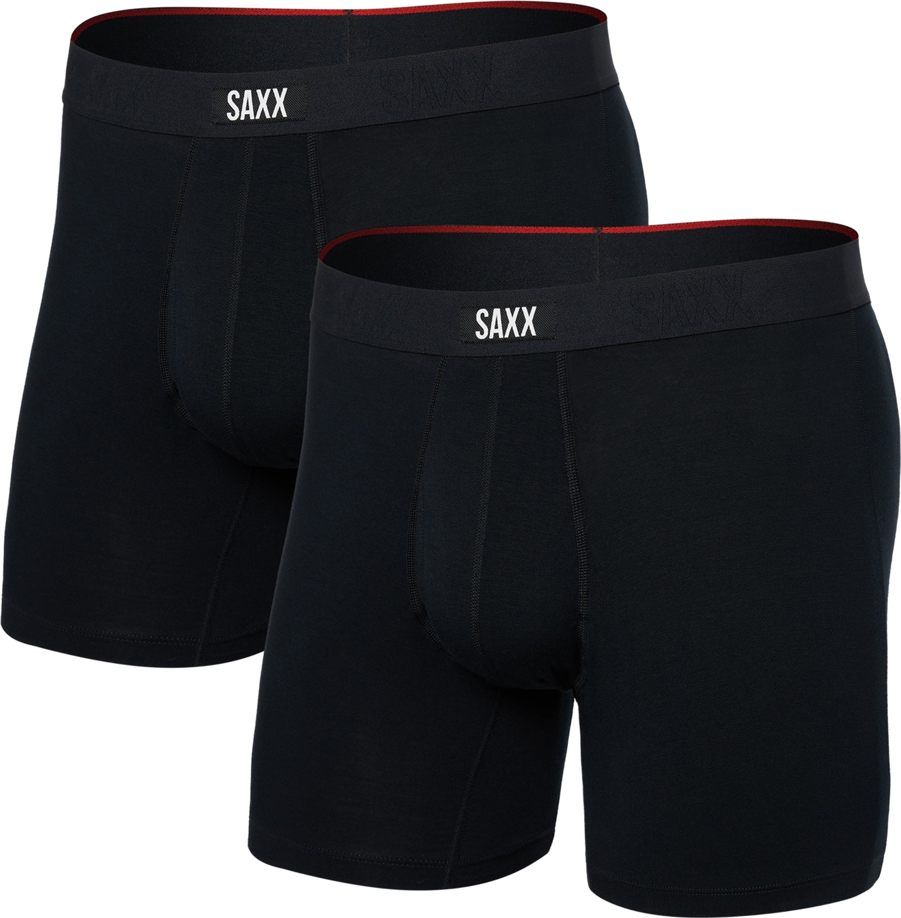 Vibe Xtra 2 Pack Boxer Brief with Fly 6" - Men's