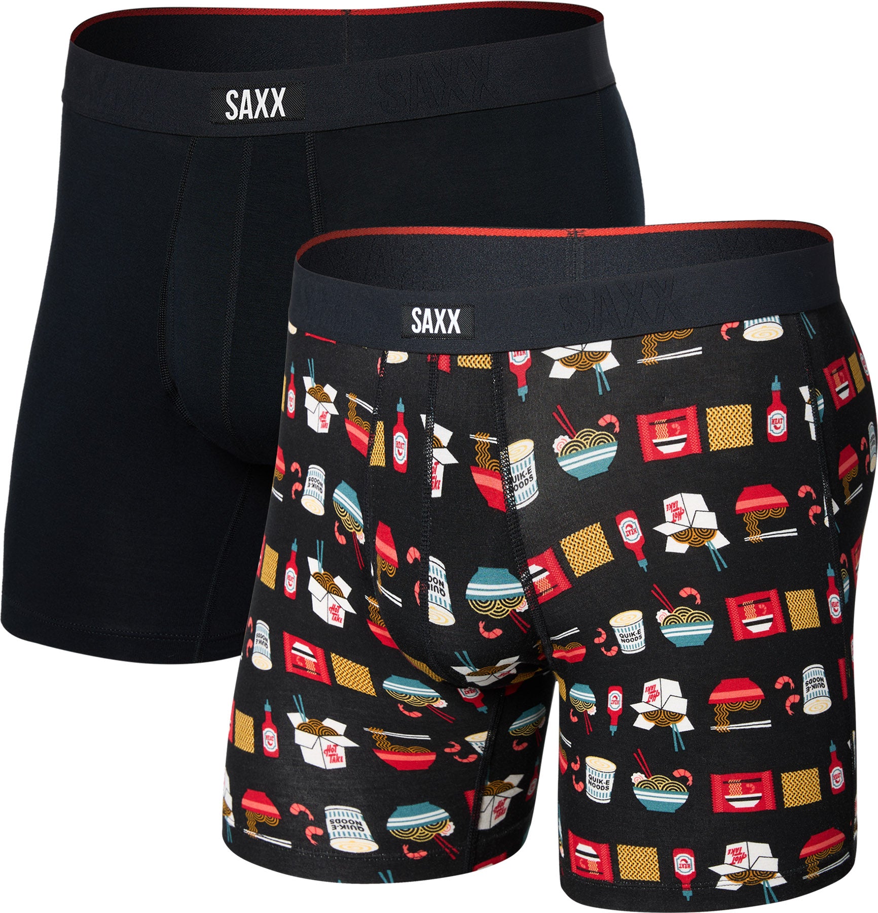 Vibe Xtra 2 Pack Boxer Brief with Fly 6" - Men's