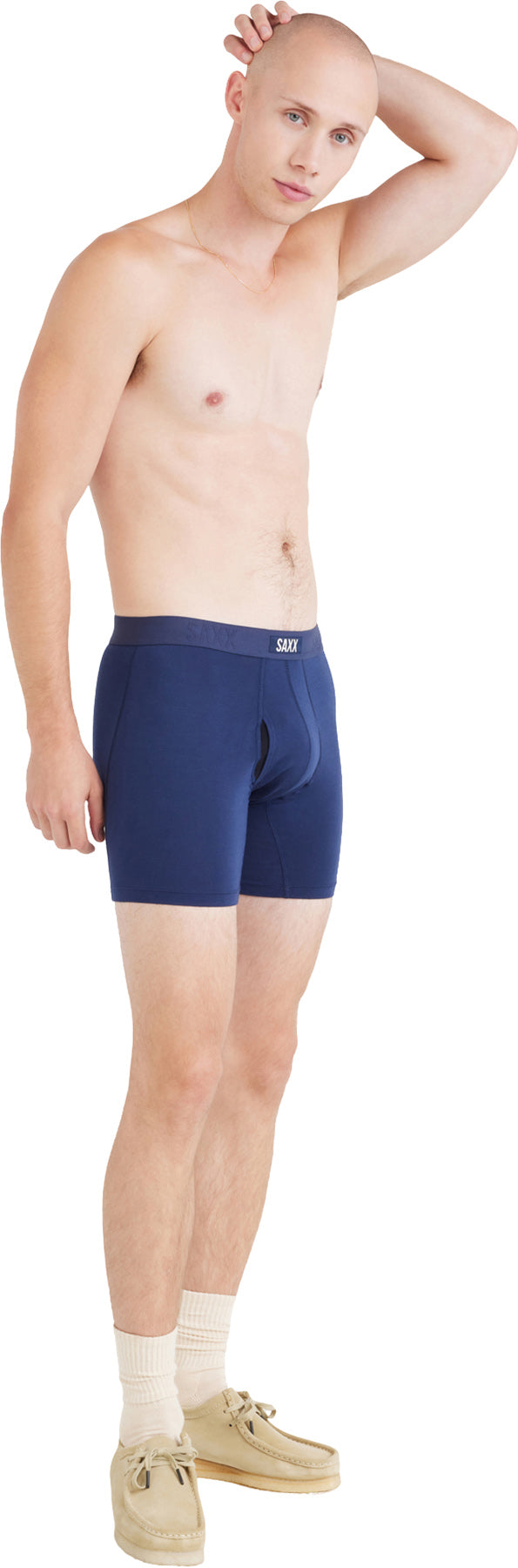 Vibe Xtra 3 Pack Boxer Brief with Fly 6" - Men's