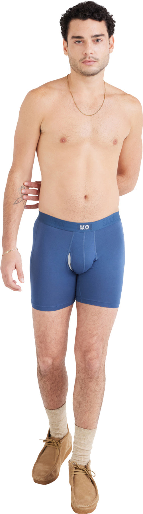 Vibe Xtra 3 Pack Boxer Brief with Fly 6" - Men's