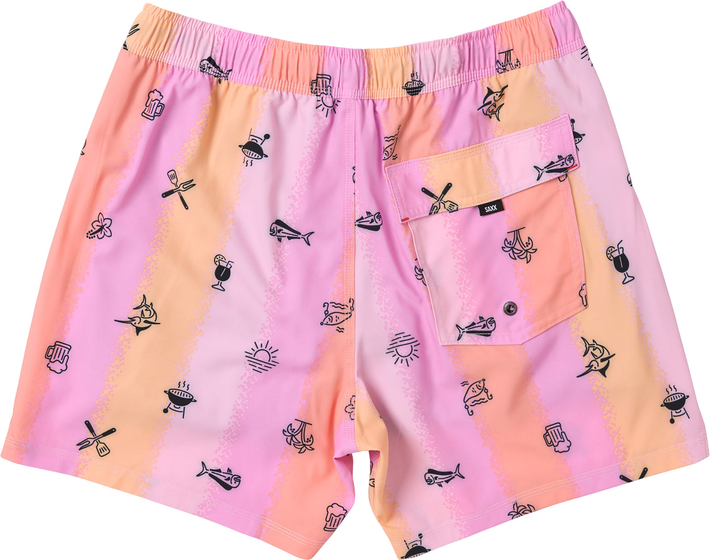 Oh Buoy 2N1 Volley 5 Inches Swim Shorts - Men's
