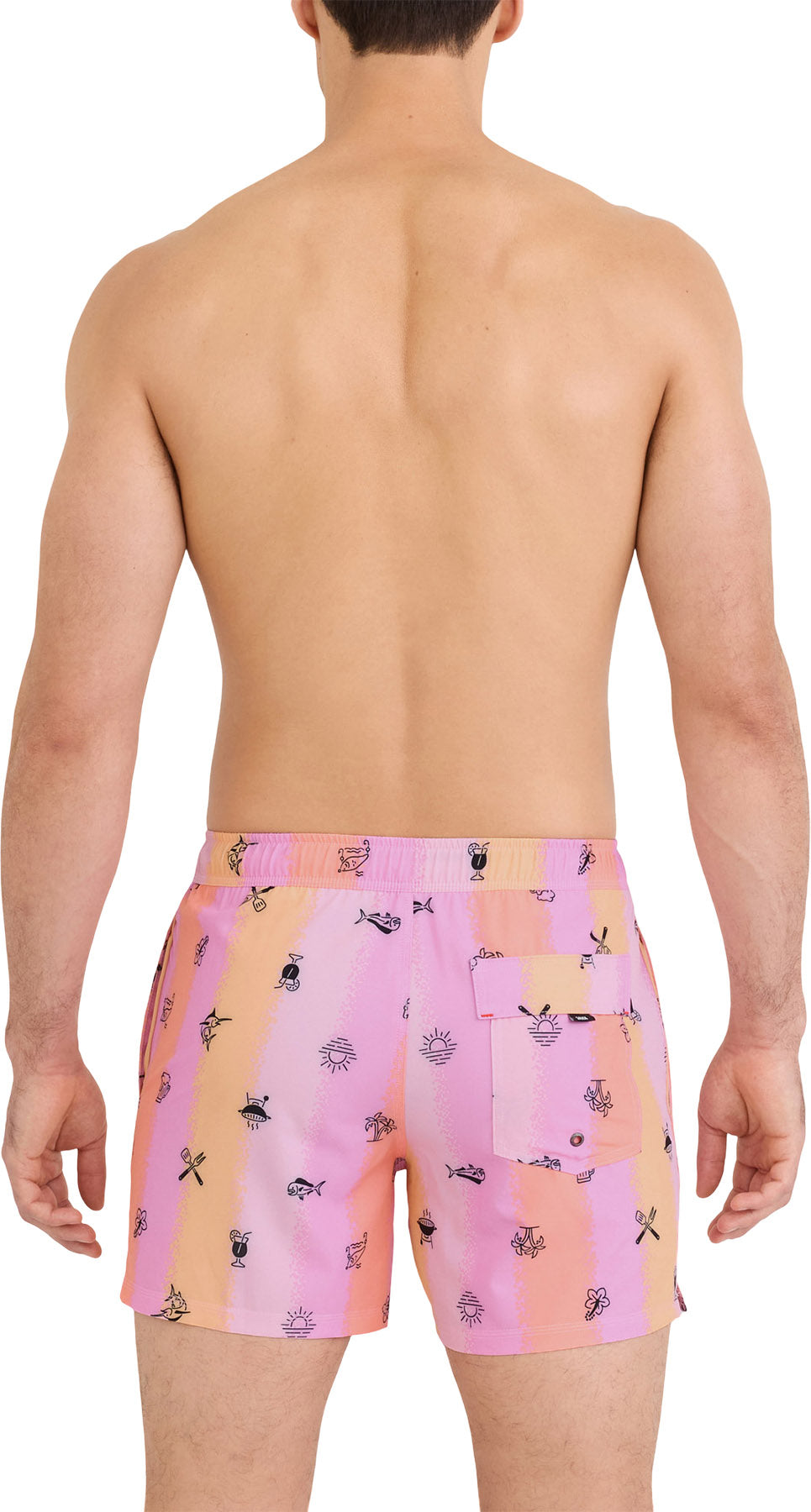 Oh Buoy 2N1 Volley 5 Inches Swim Shorts - Men's