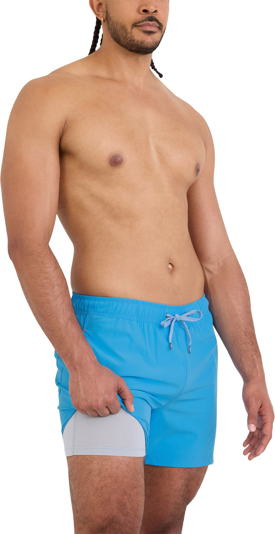 Oh Buoy 2N1 Volley 5 Inches Swim Shorts - Men's