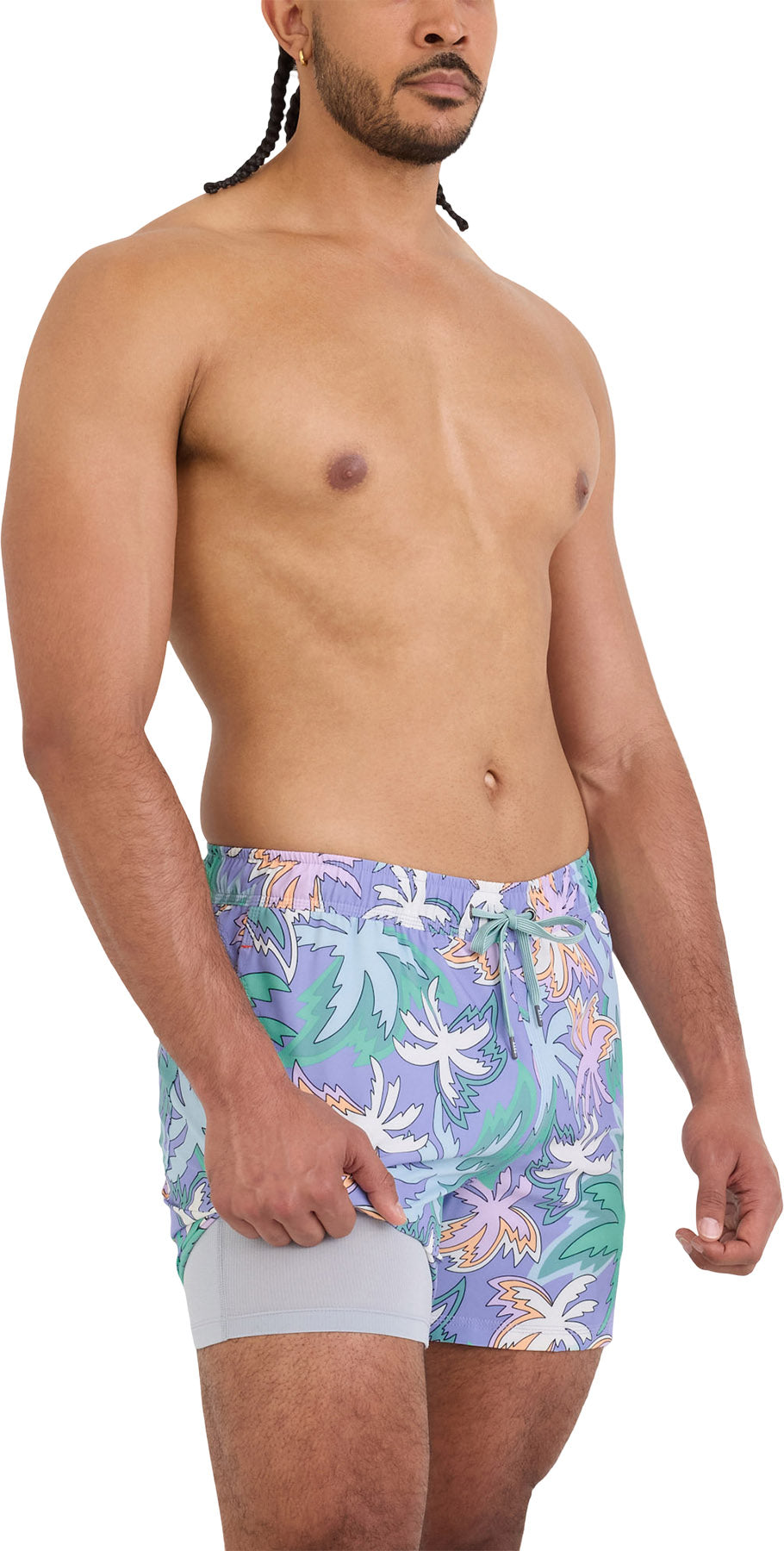 Oh Buoy 2N1 Volley 5 Inches Swim Shorts - Men's
