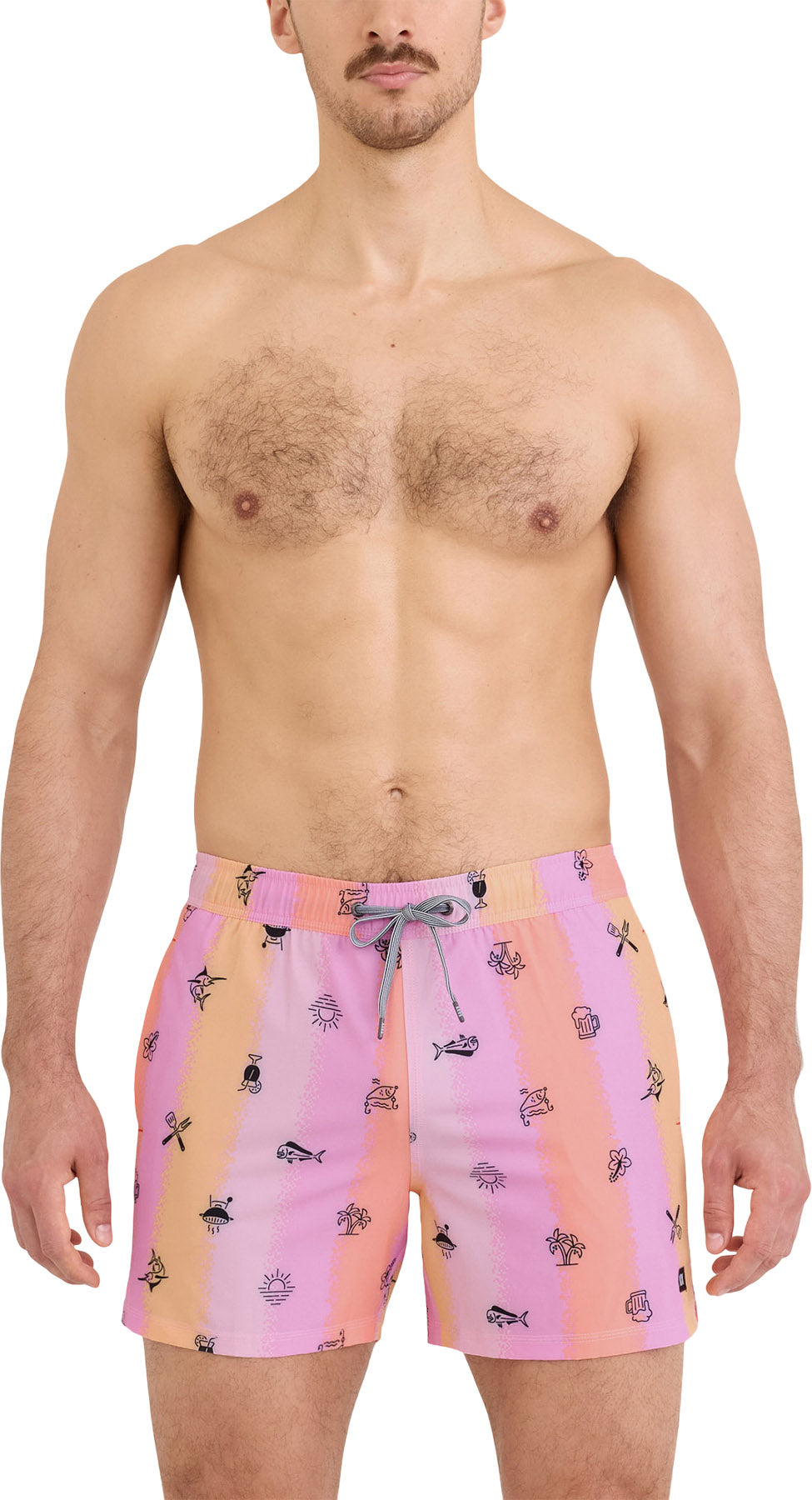 Oh Buoy 2N1 Volley 5 Inches Swim Shorts - Men's