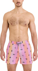 Oh Buoy 2N1 Volley 5 Inches Swim Shorts - Men's