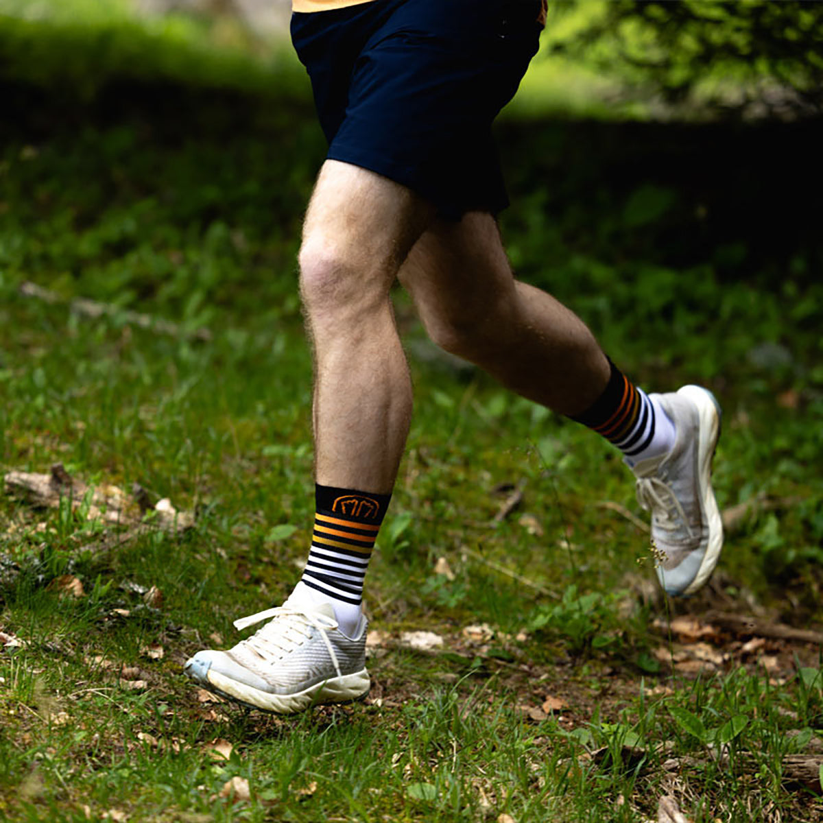 Run Anatomic Light Crew Running Socks - Unisex 