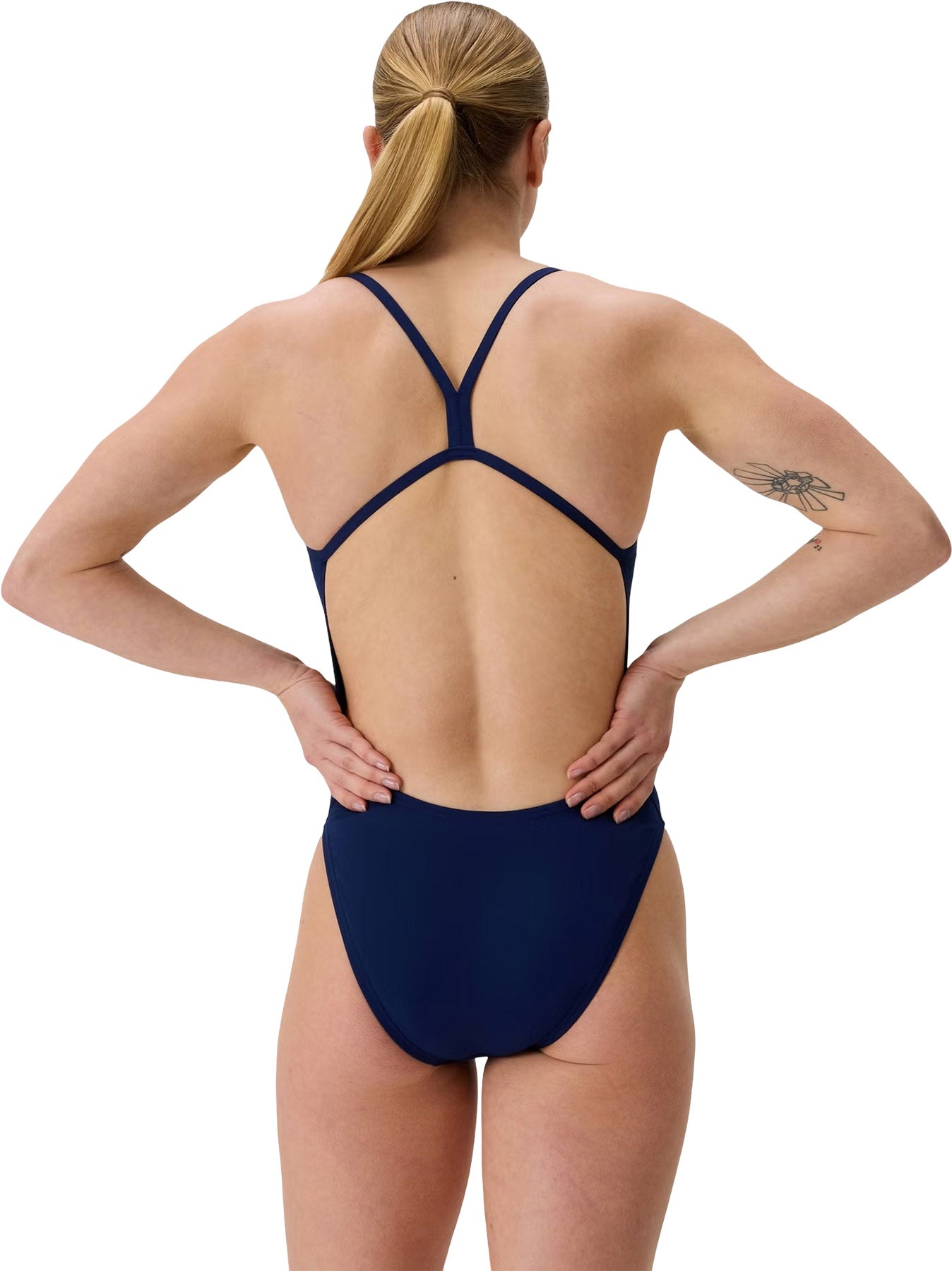 Club Training Solid V-Back 2.0 Swimsuit - Women's