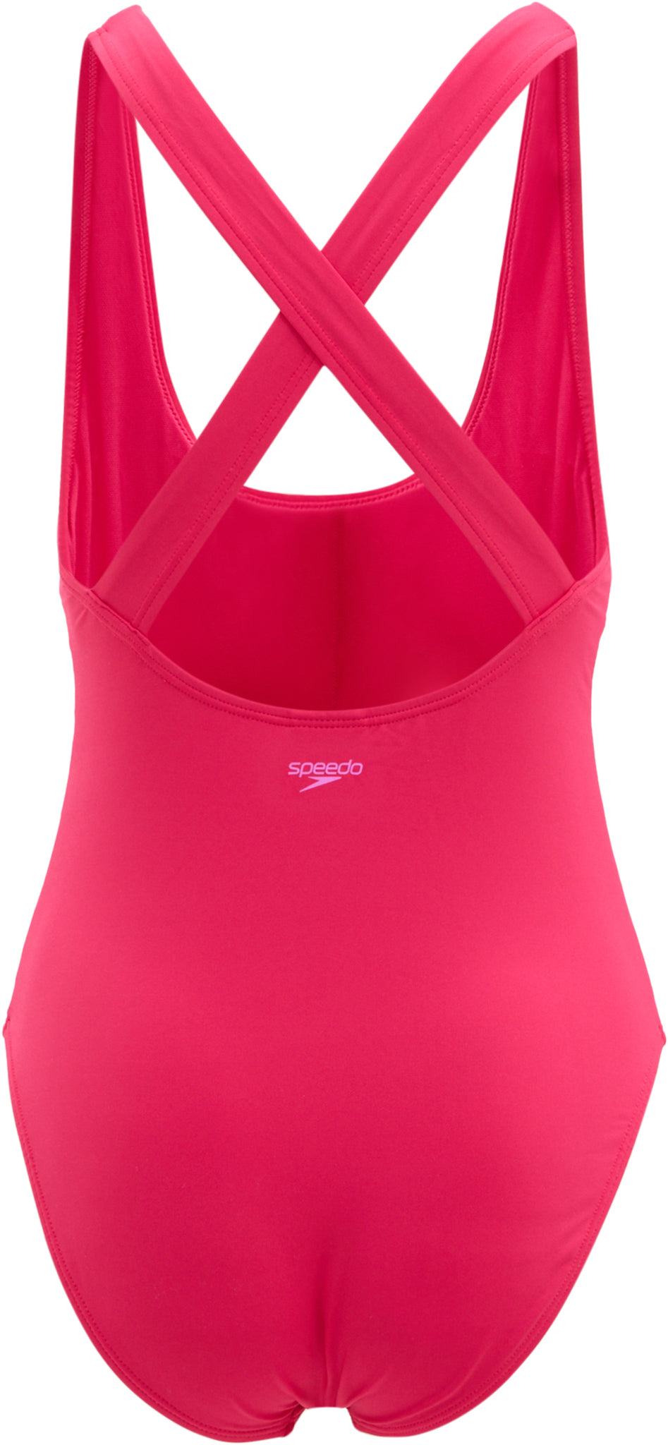 Solid Scoop Neck One Piece Swimsuit - Women's