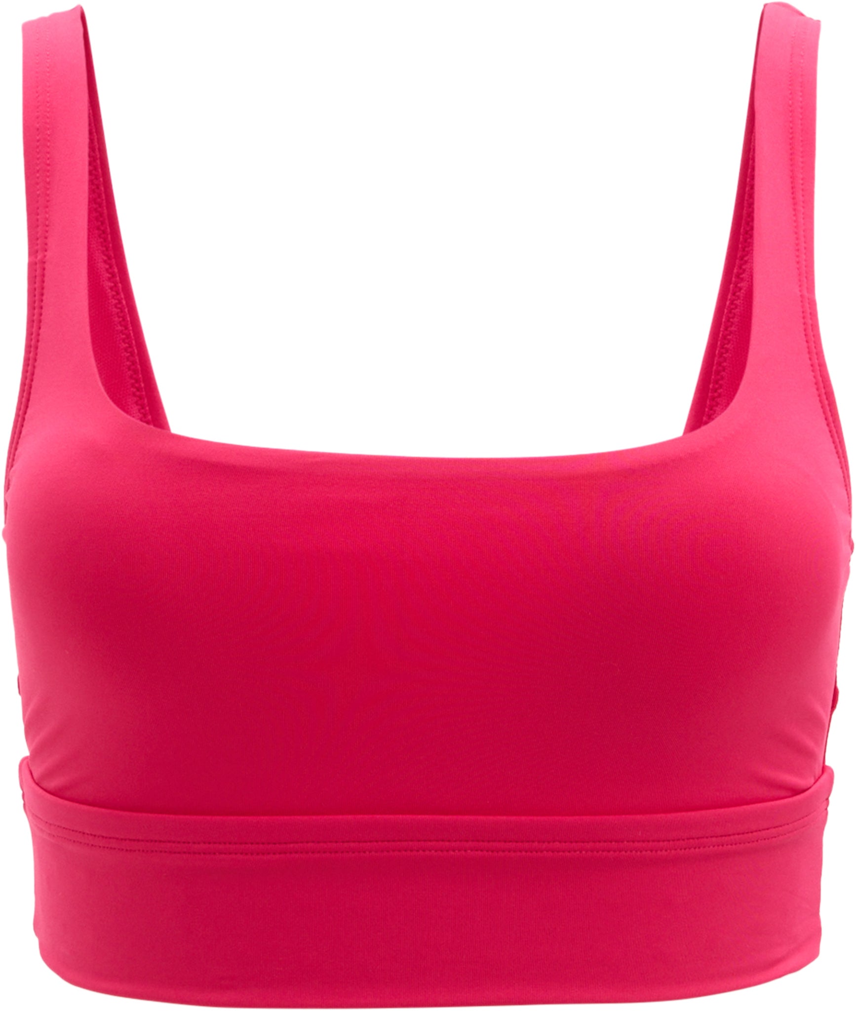Solid Square Neck Bikini Top - Women's
