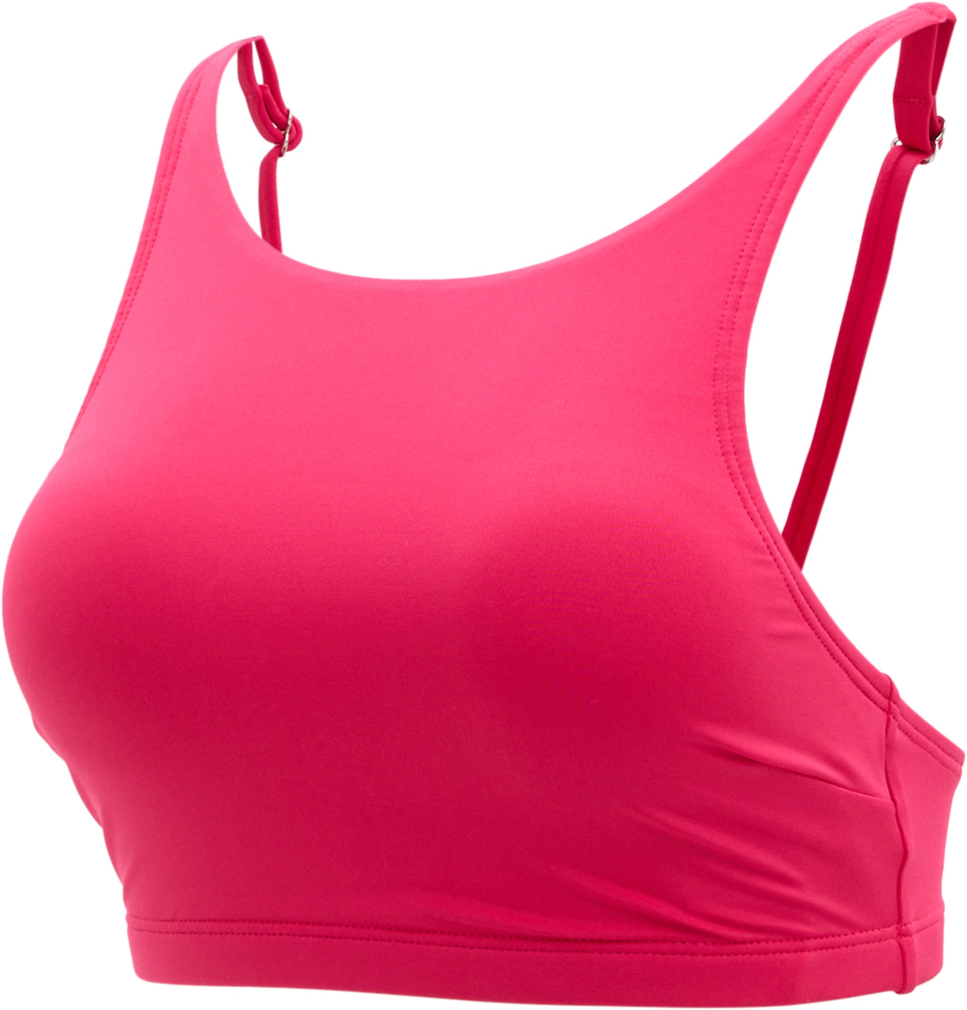 Solid High Neck Bikini Top - Women's 