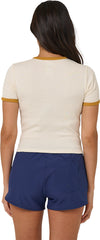 Fishing Club Ringer Short Sleeve T-Shirt - Women's