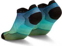 Run Zero Cushion Ombre Print Low Ankle Socks - Women's