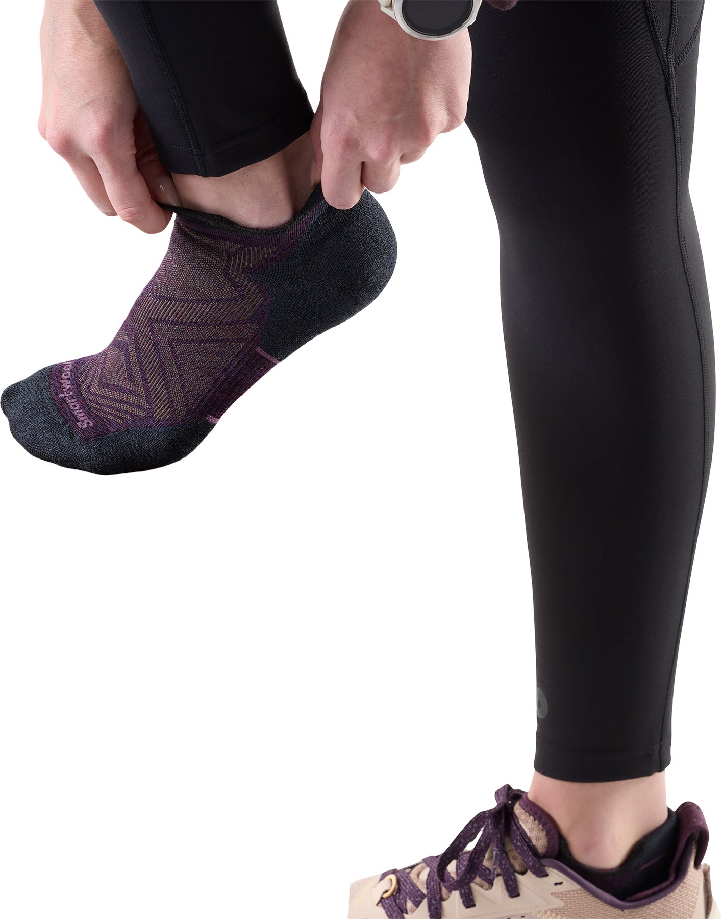 Run Targeted Cushion Low Ankle Socks - Women's