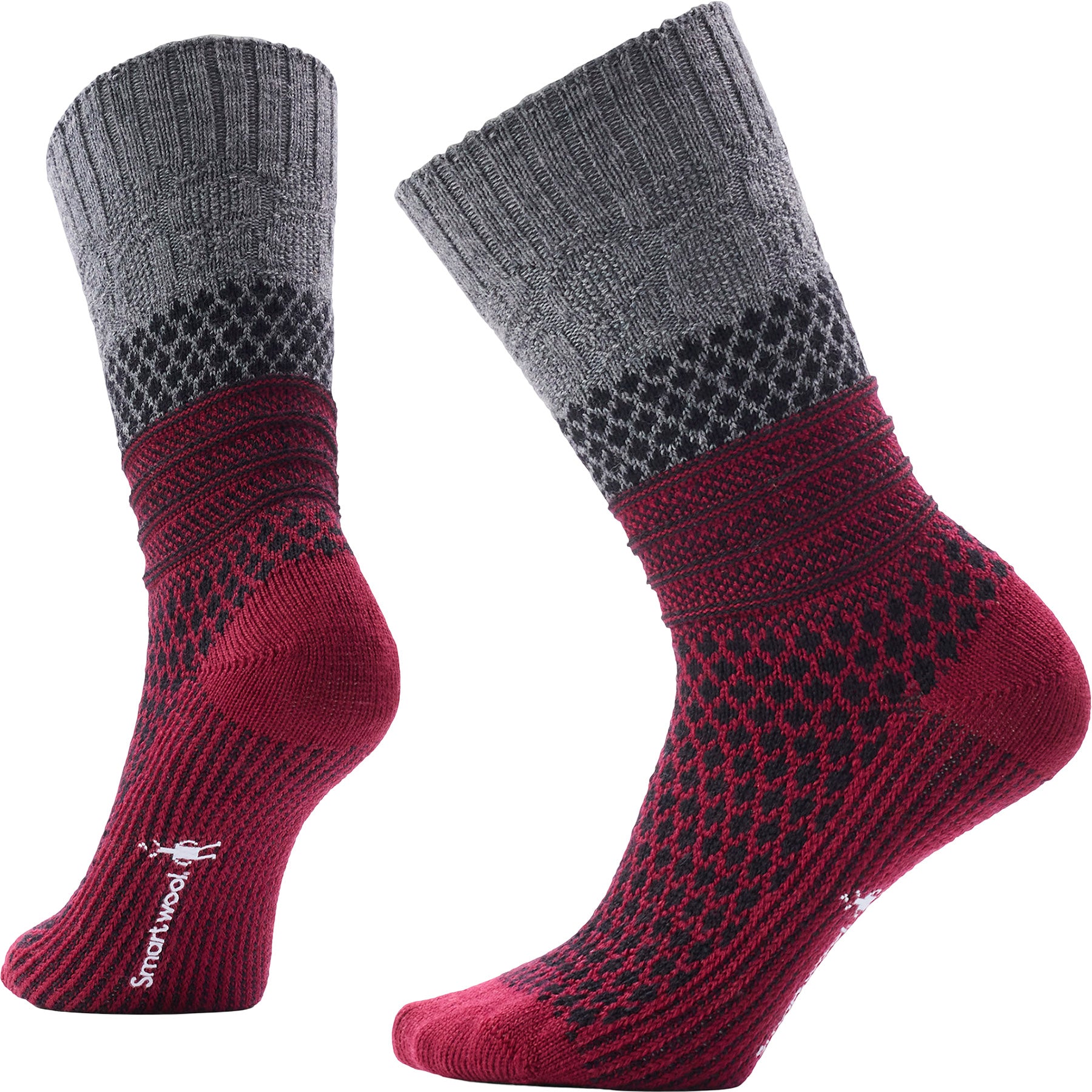Everyday Popcorn Cable Crew Socks - Unisex