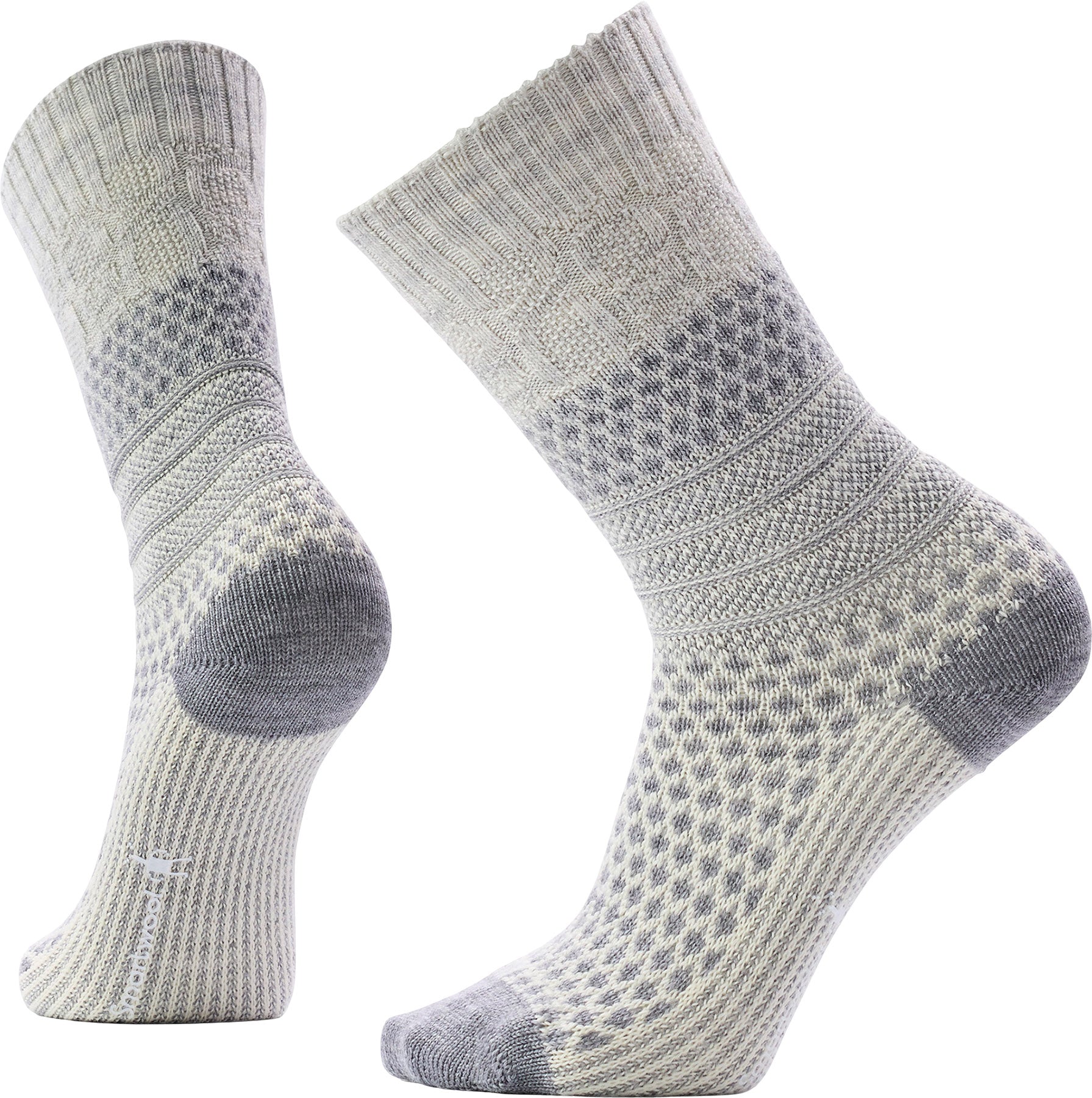 Everyday Popcorn Cable Crew Socks - Unisex