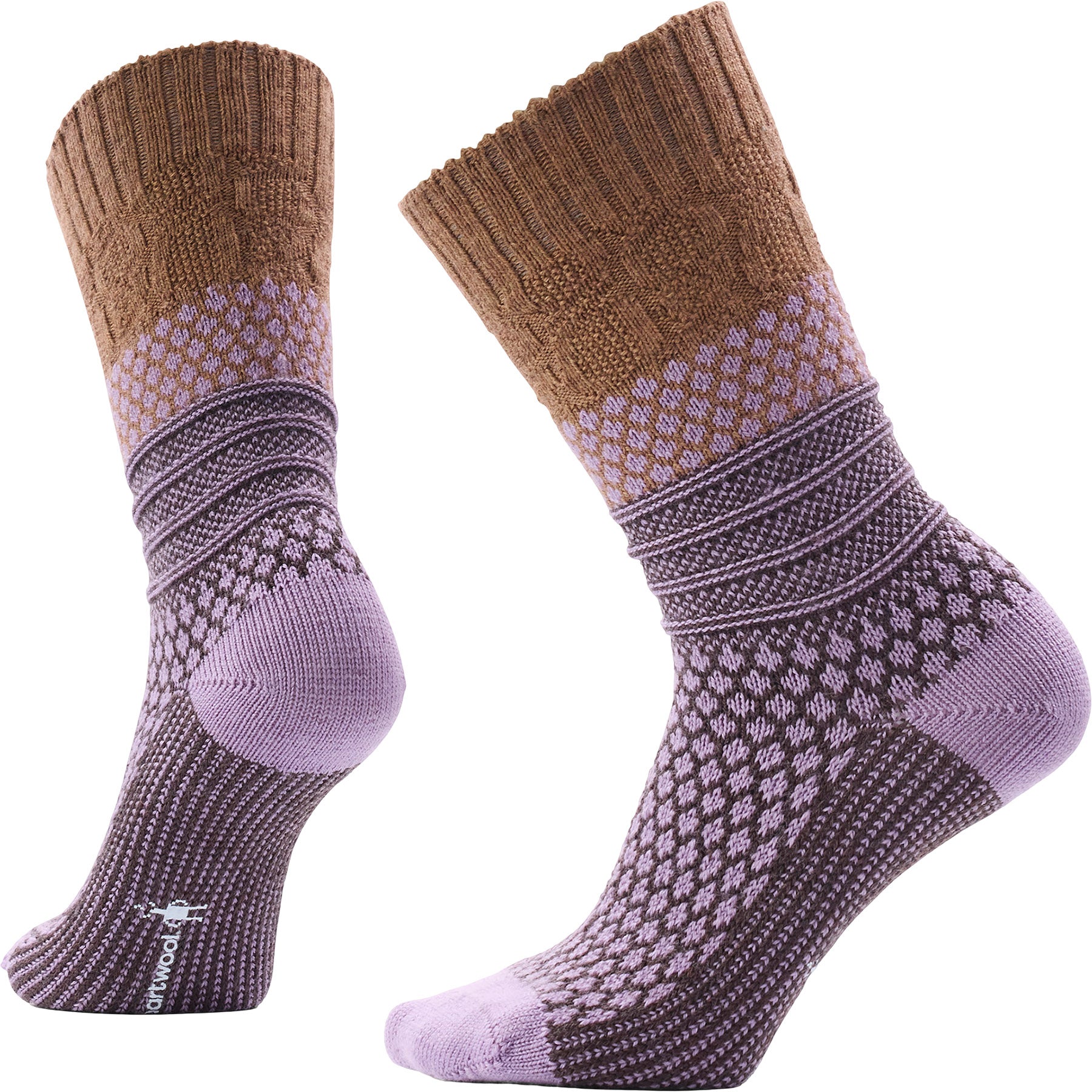 Everyday Popcorn Cable Crew Socks - Unisex
