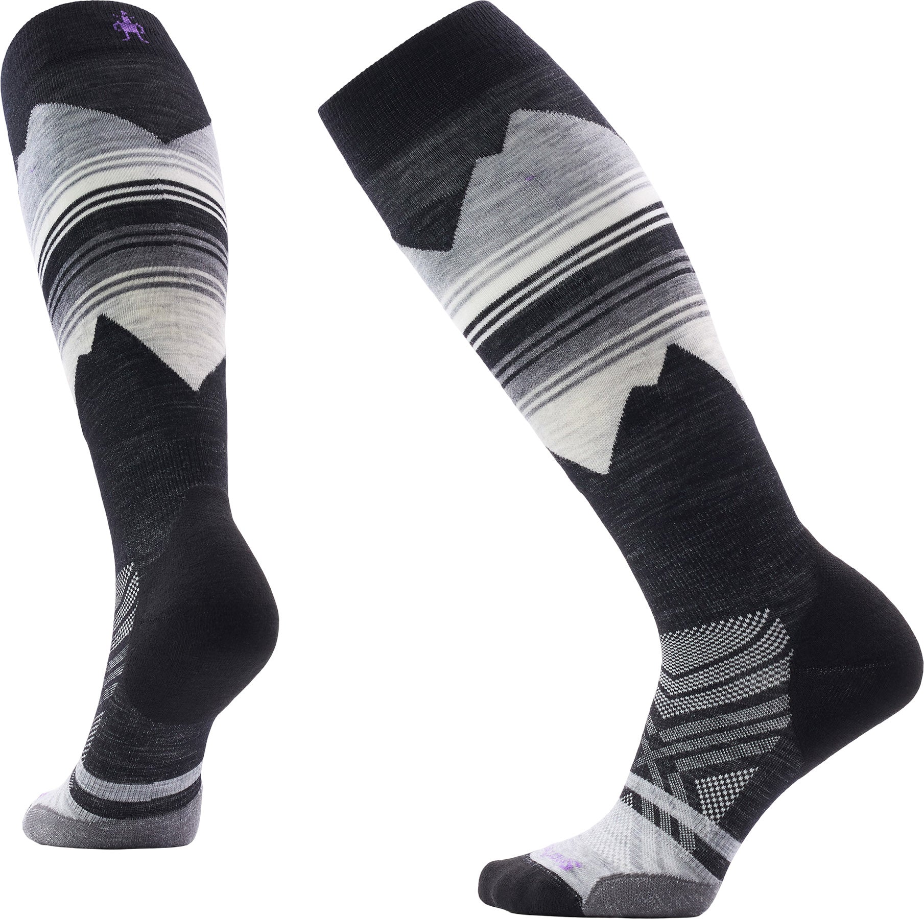 Ski Targeted Cushion Pattern OTC Socks - Women's 