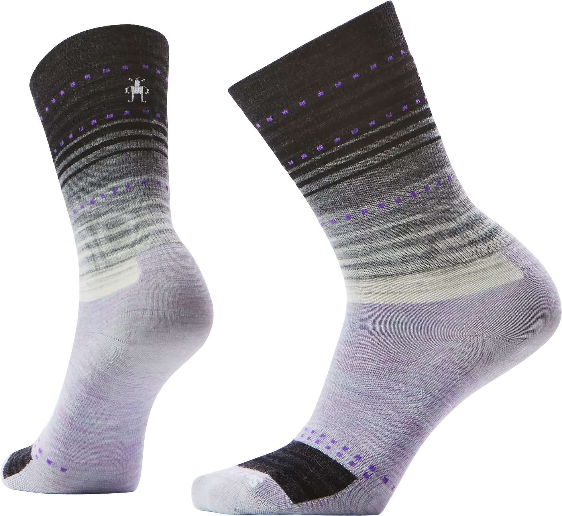 Everyday Stitch Stripe Crew Socks - Unisex