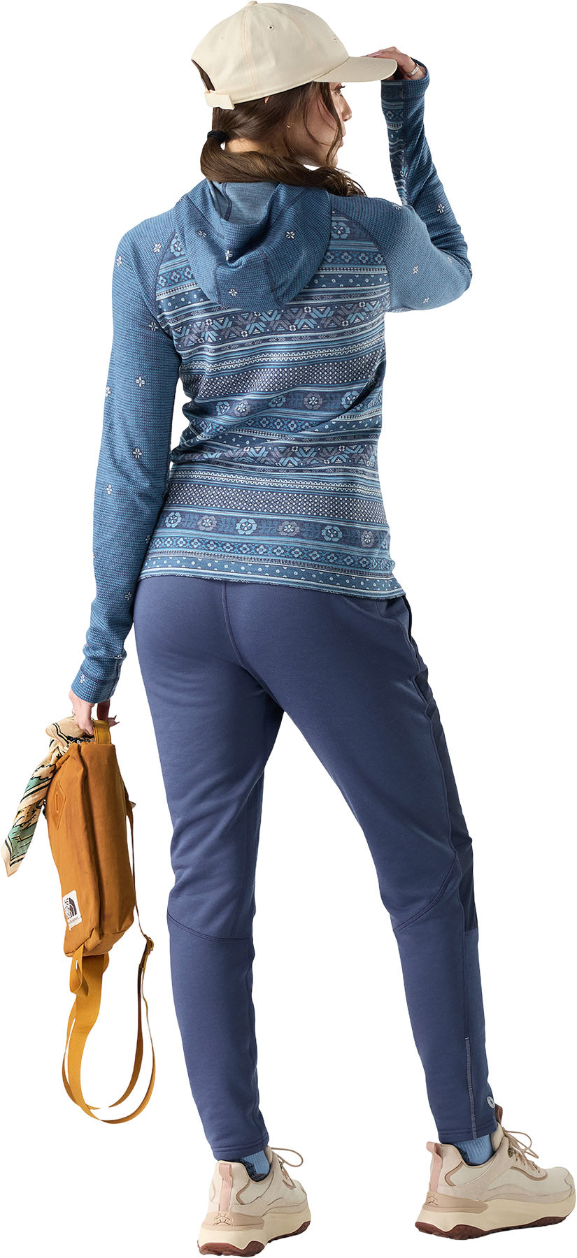 Classic Thermal Merino Base Layer 1/2 Zip Hoodie - Women's