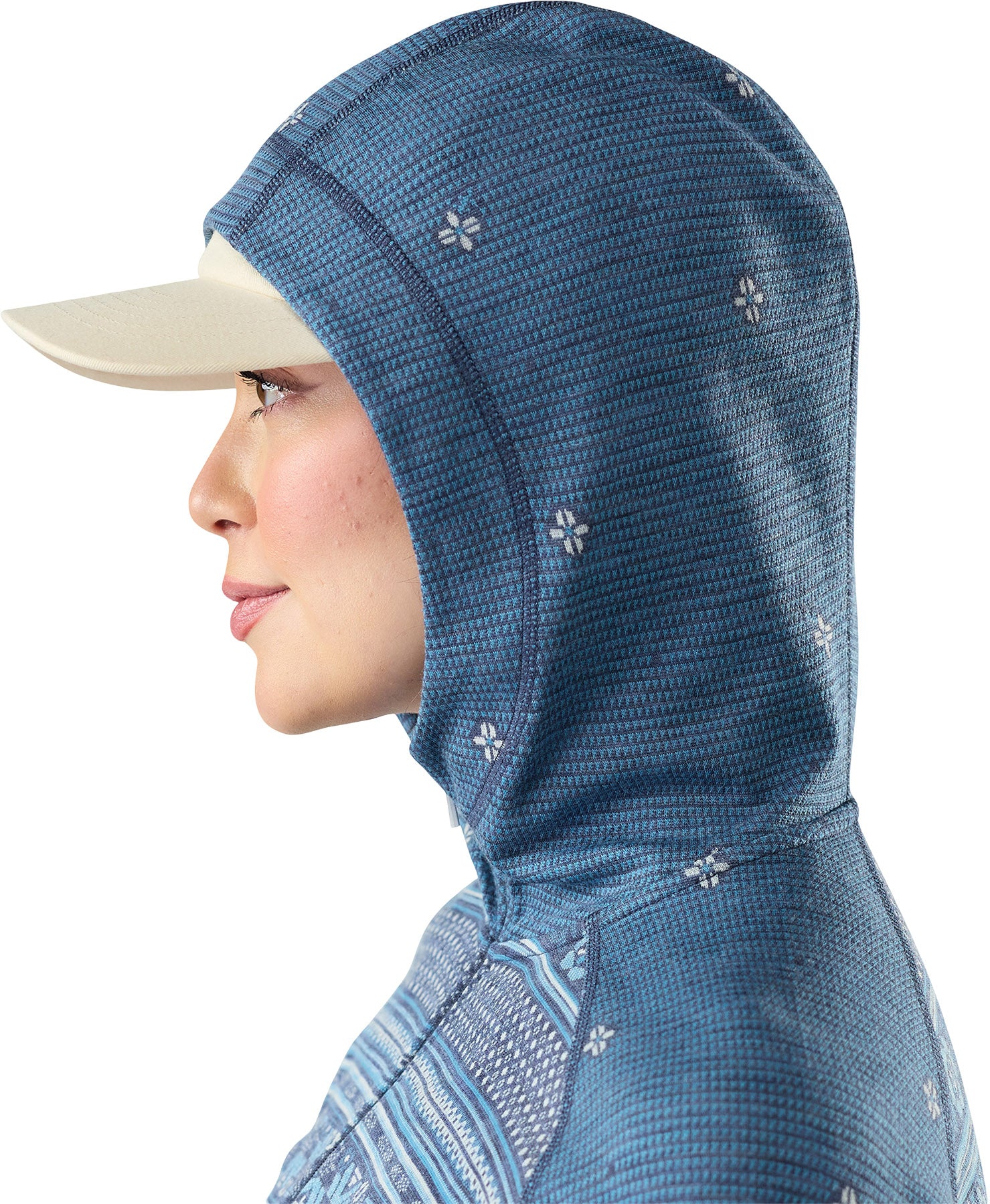 Classic Thermal Merino Base Layer 1/2 Zip Hoodie - Women's