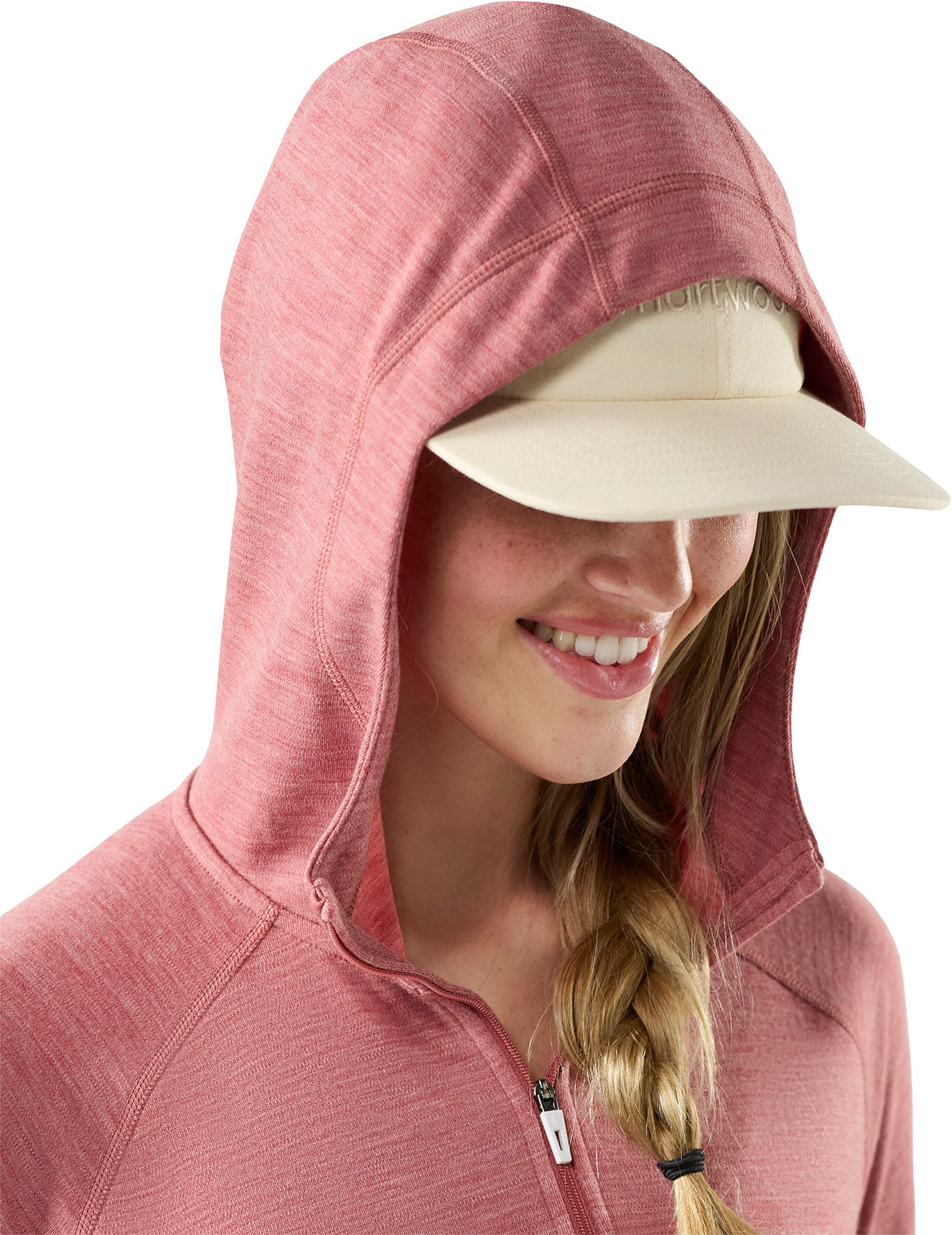 Classic Thermal Merino Base Layer 1/2 Zip Hoodie - Women's
