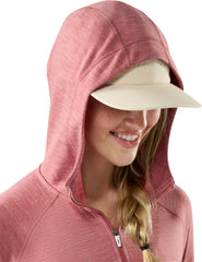 Classic Thermal Merino Base Layer 1/2 Zip Hoodie - Women's