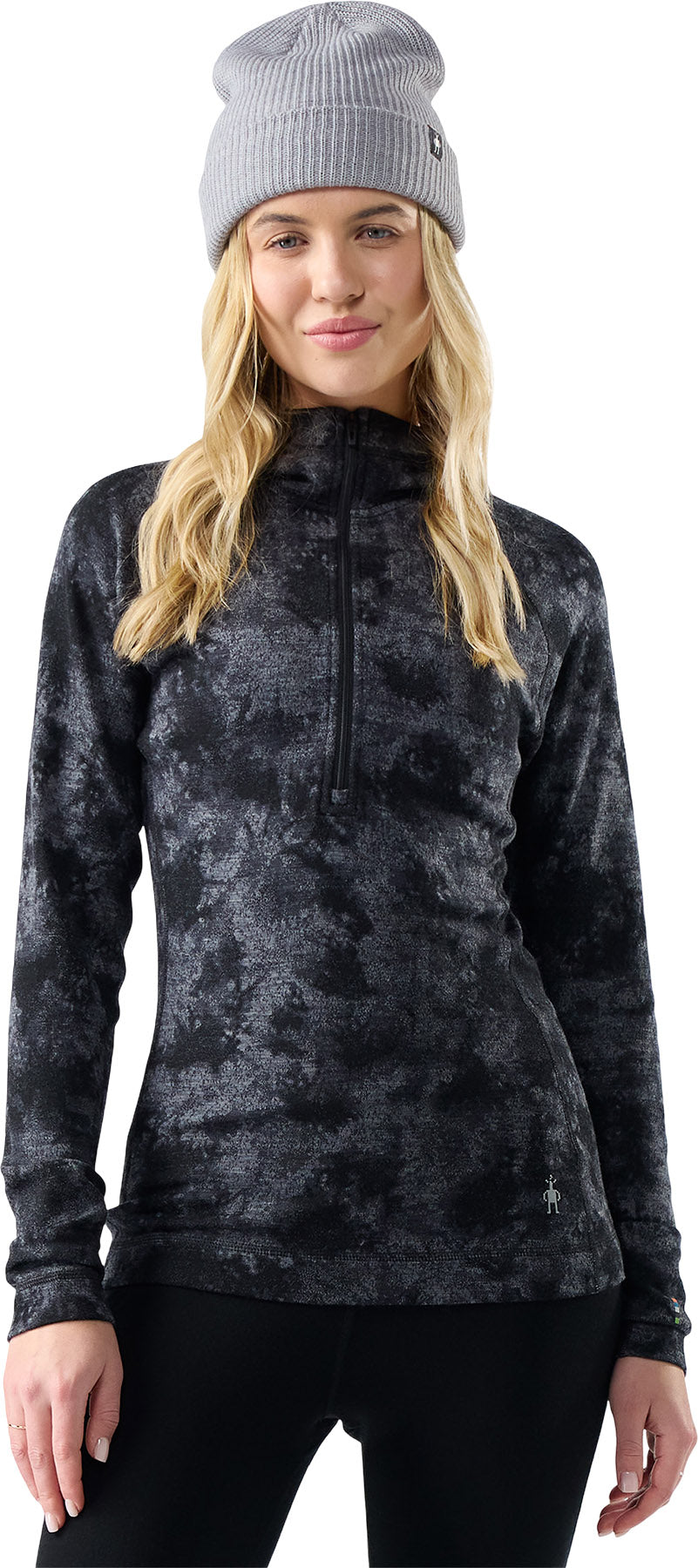 Classic Thermal Merino Base Layer 1/2 Zip Hoodie - Women's