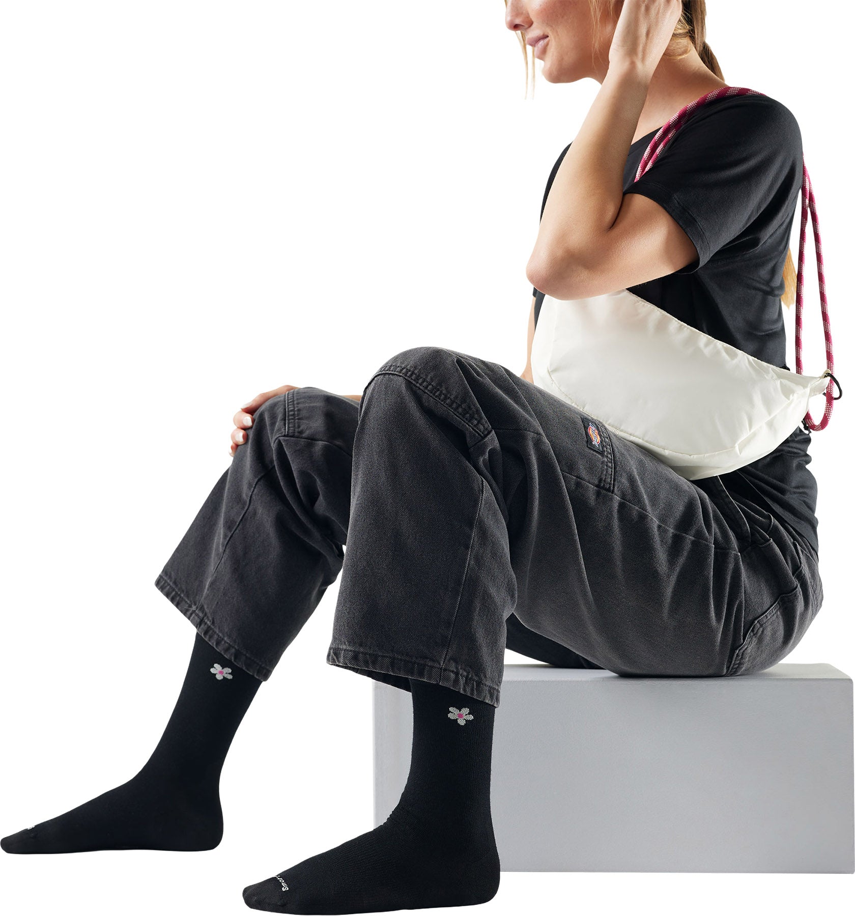 Everyday Groovy Bloom Crew Socks - Women's