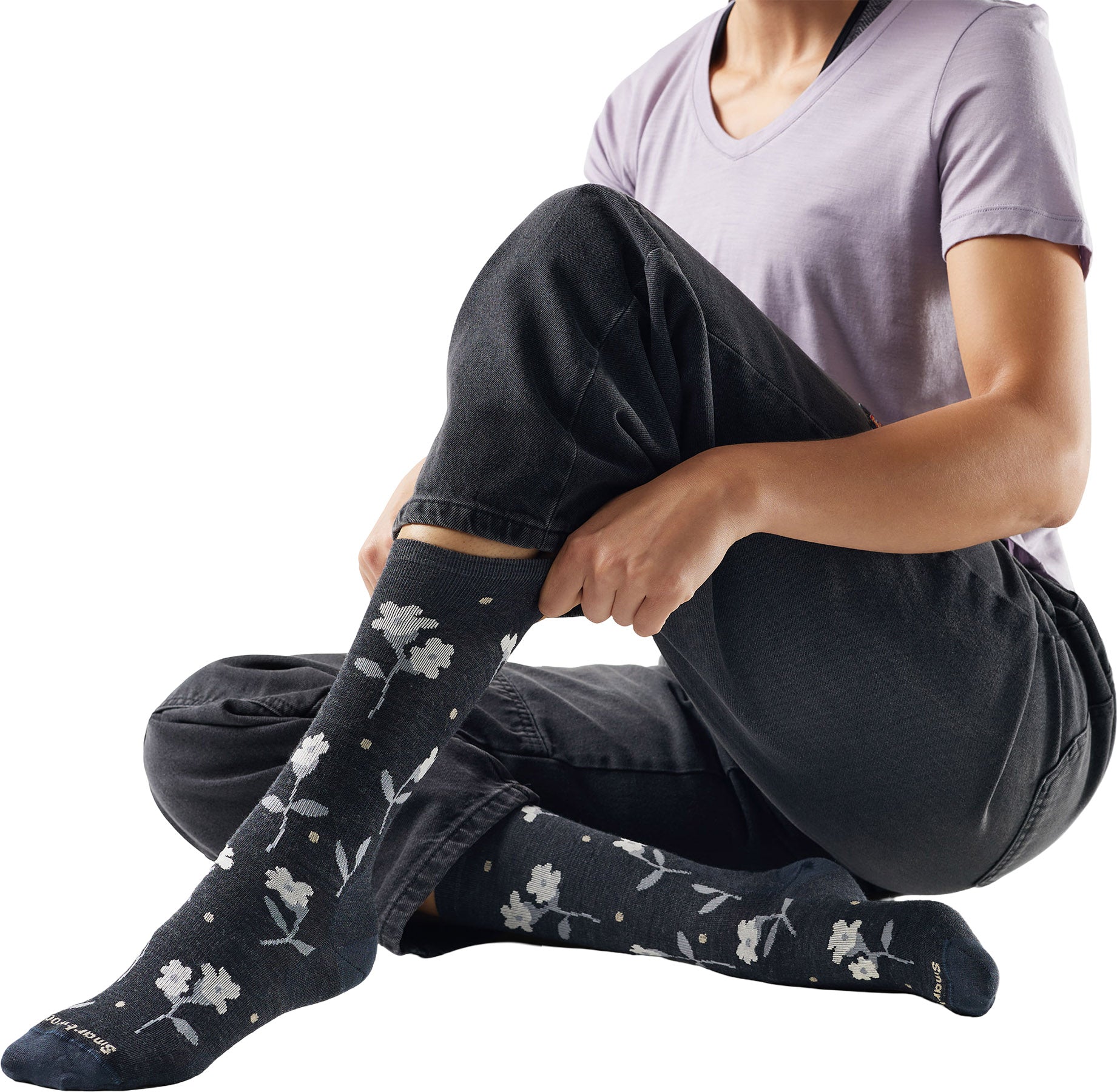 Everyday Garden Gala Crew Socks - Women's