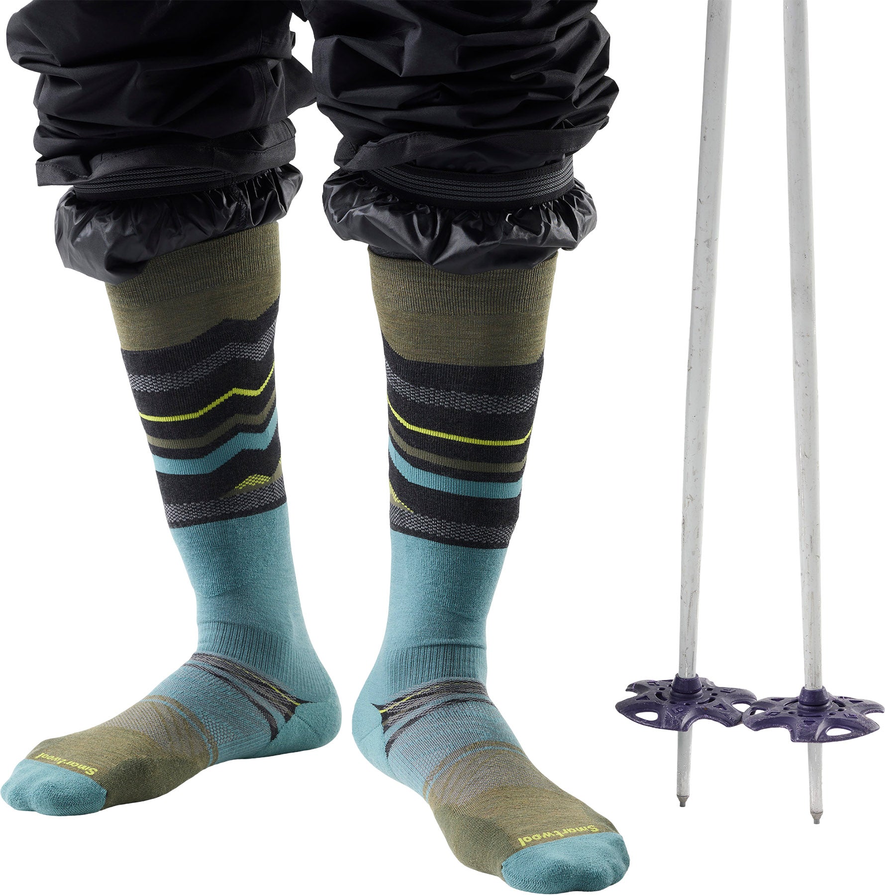 Ski Targeted Cushion Expanding Horizons OTC Socks - Unisex