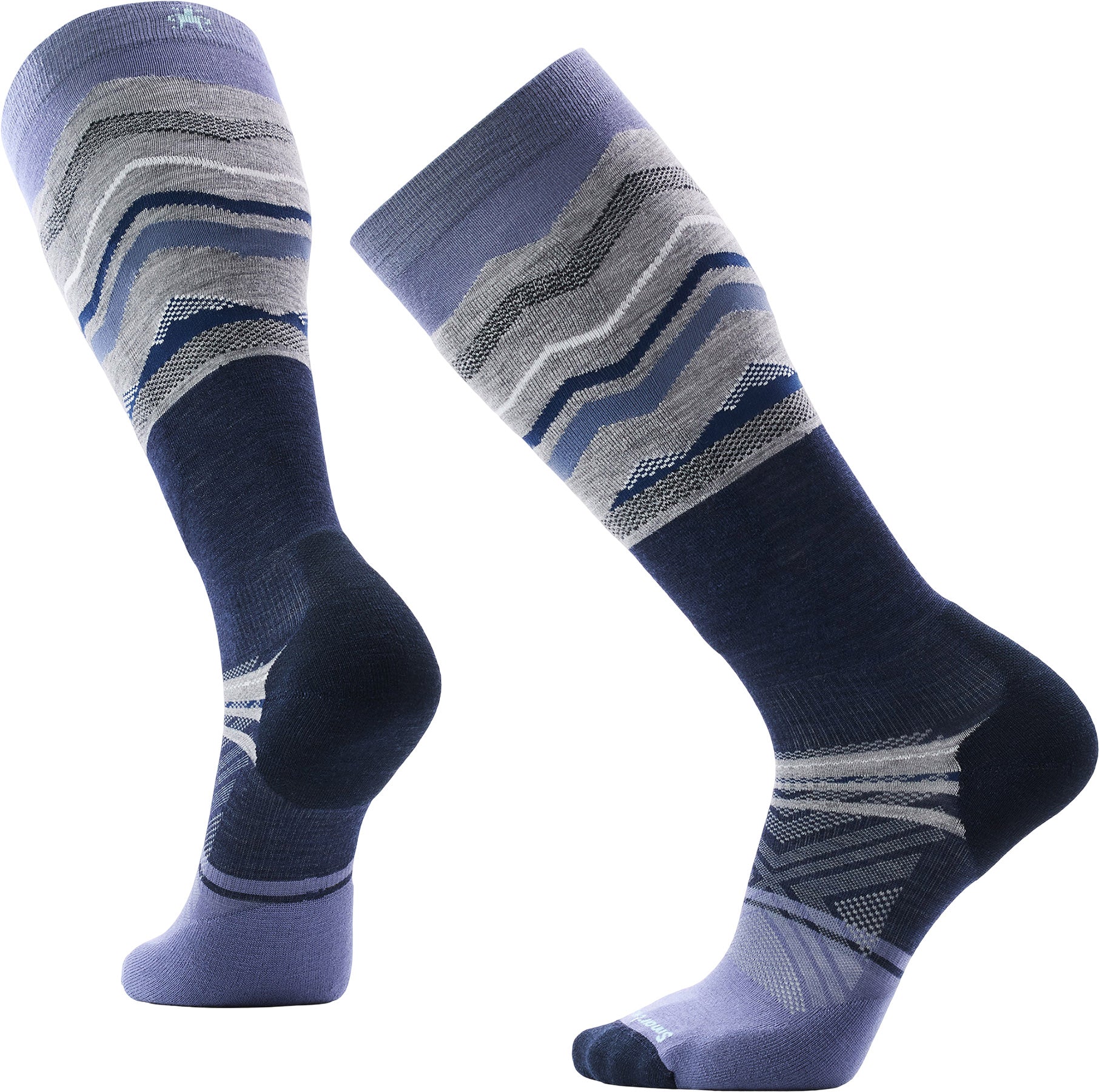 Ski Targeted Cushion Expanding Horizons OTC Socks - Unisex