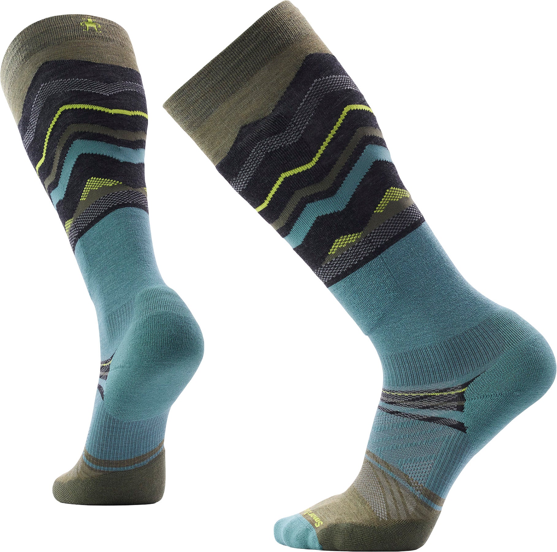 Ski Targeted Cushion Expanding Horizons OTC Socks - Unisex