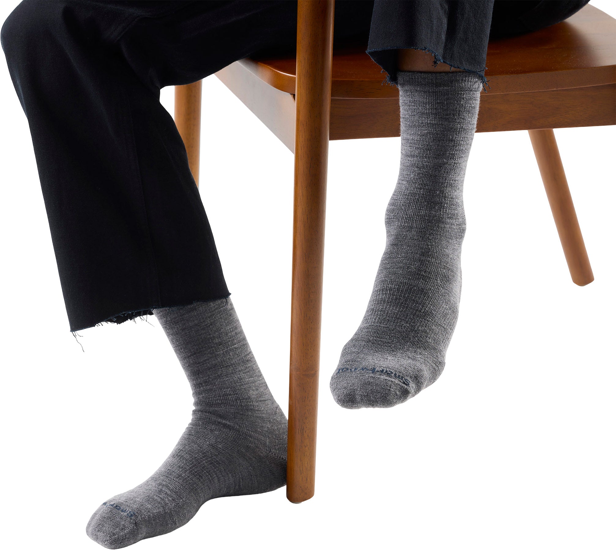 Everyday Solid Rib Crew Socks - Men's